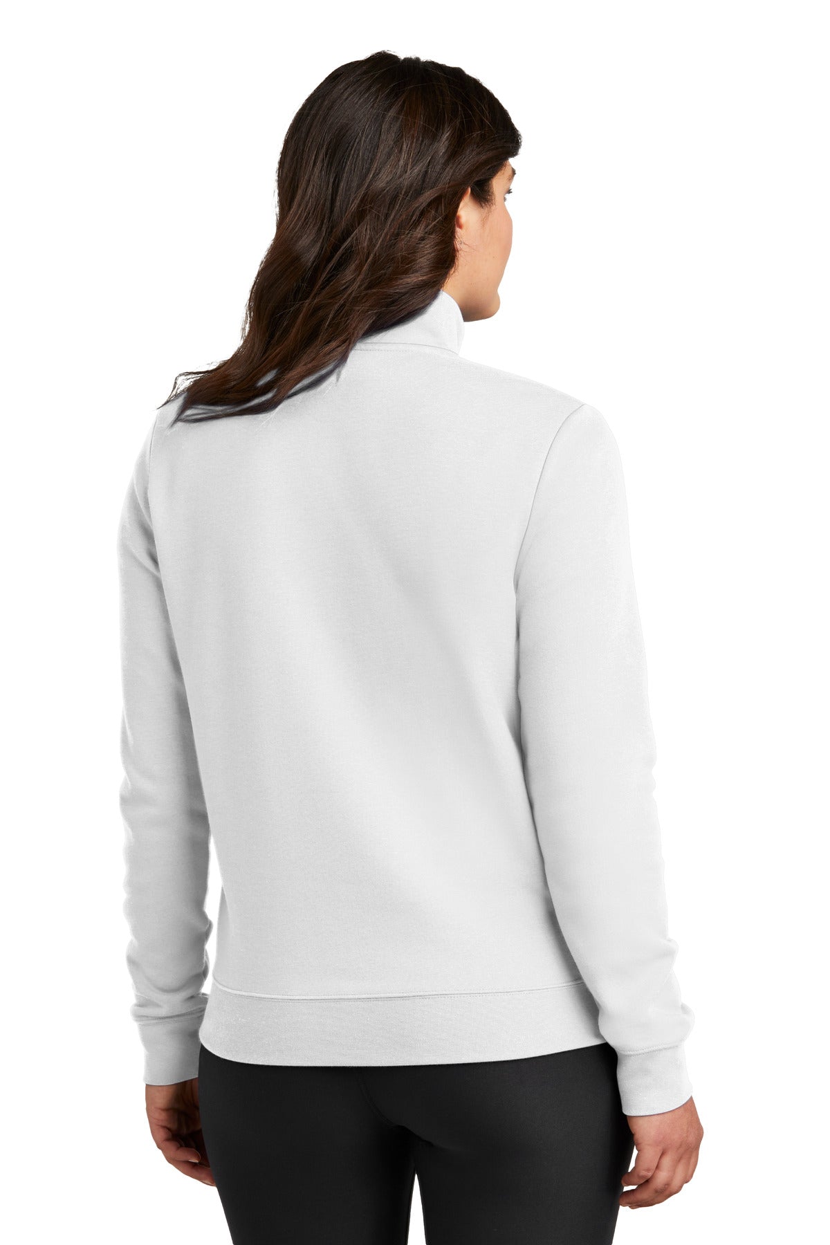 Nike Women's Club Fleece Sleeve Swoosh 1/2-Zip