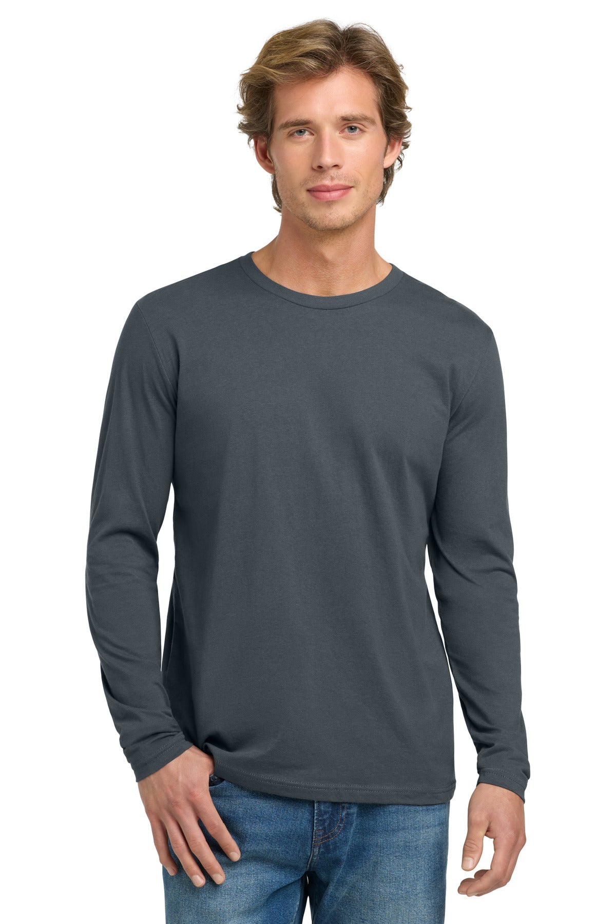 Next Level Apparel® Cotton Long Sleeve Tee