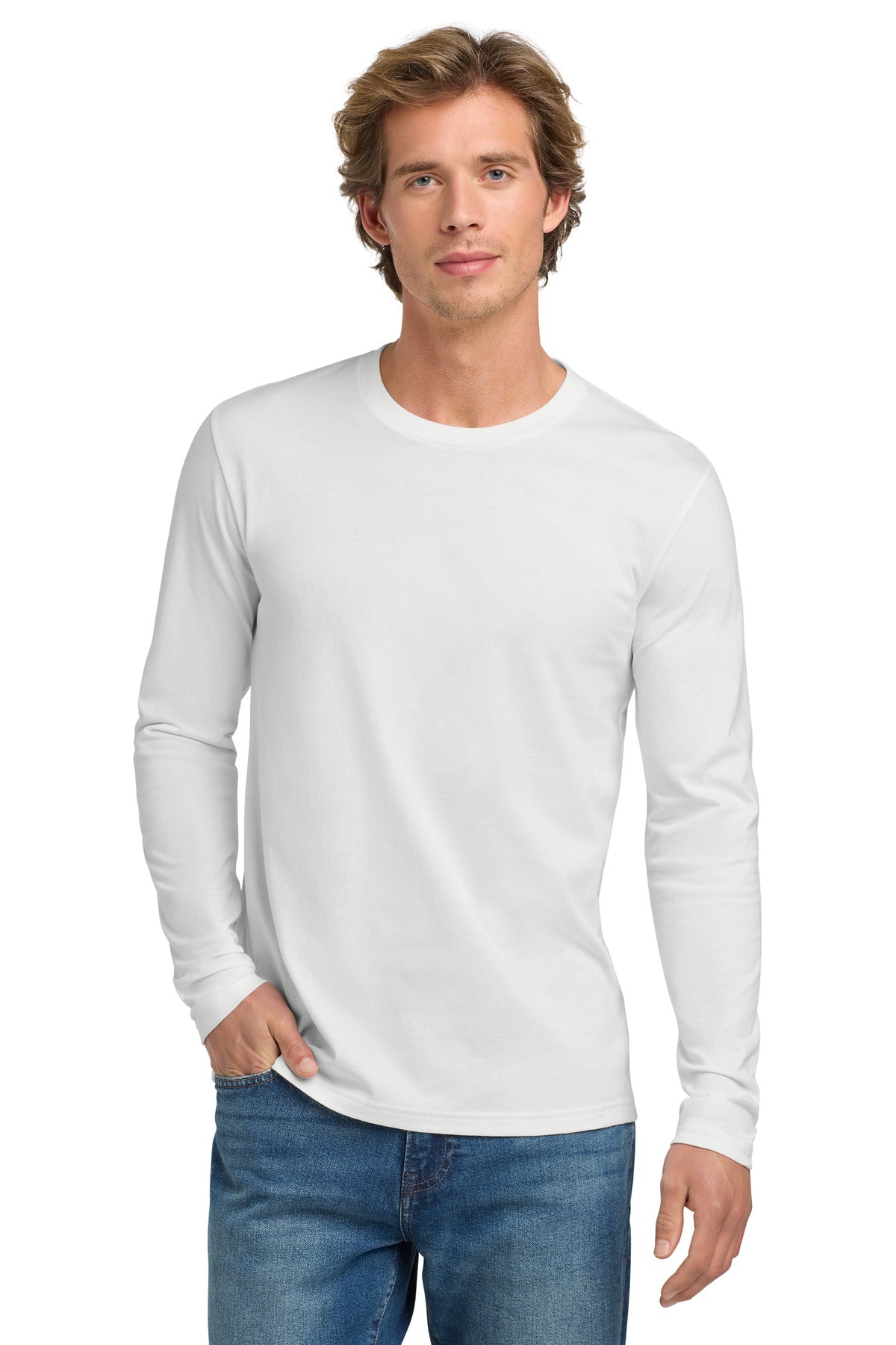 Next Level Apparel® Cotton Long Sleeve Tee