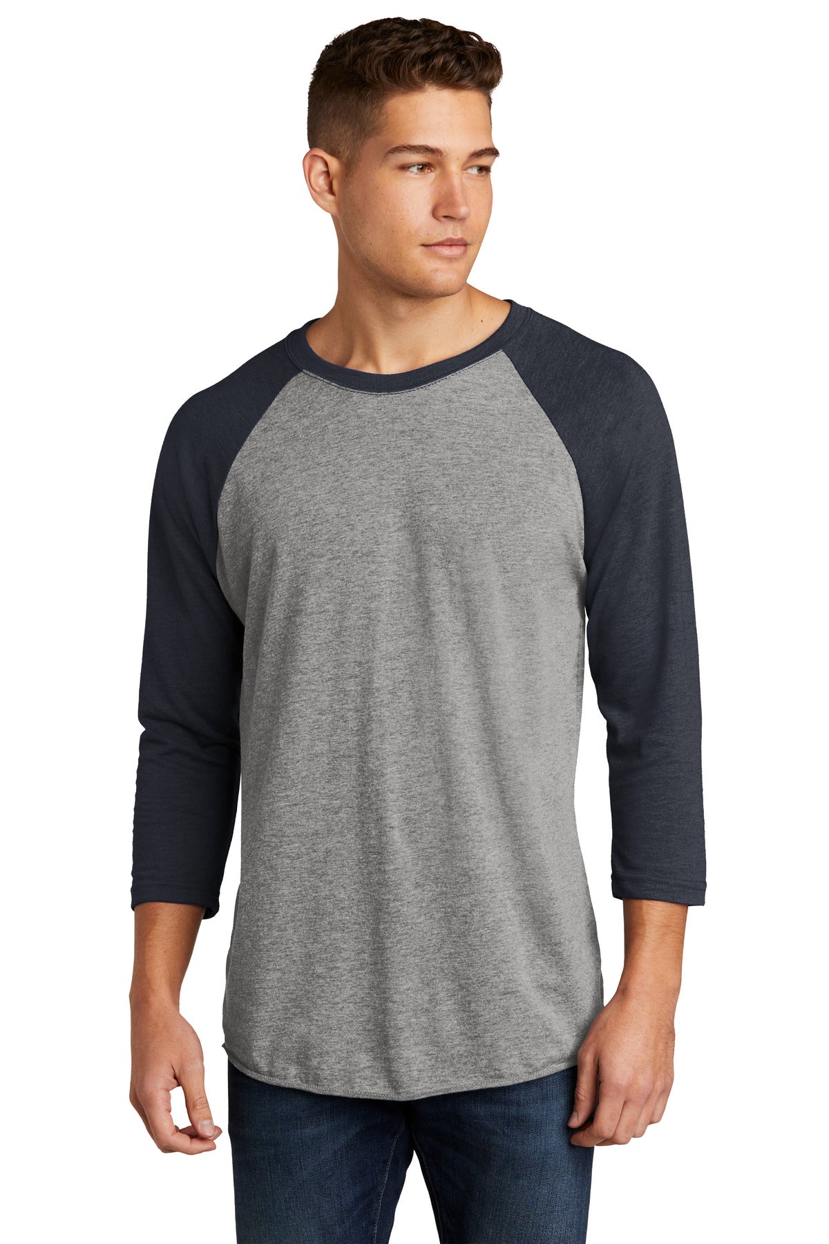 Next Level Apparel® Unisex Tri-Blend 3/4-Sleeve Raglan Tee