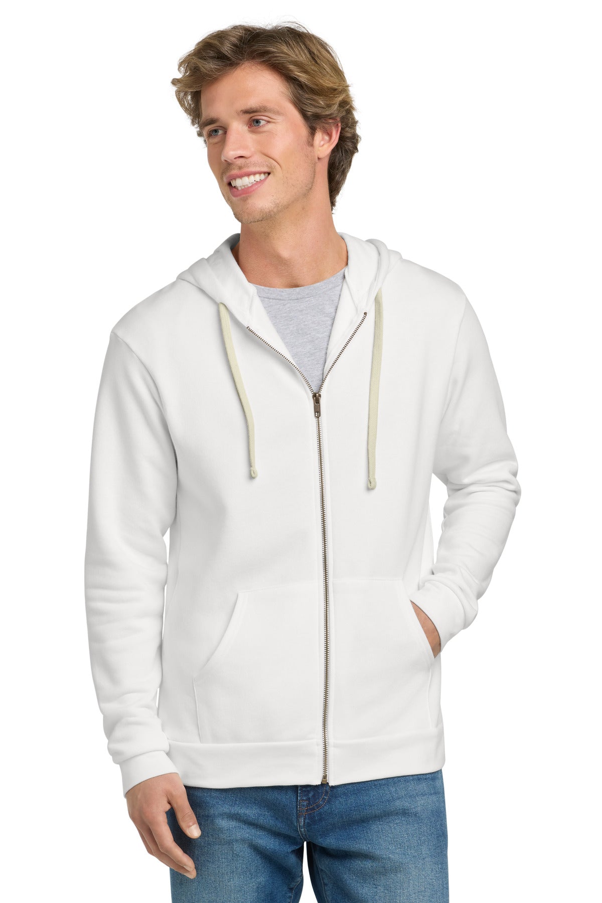 Next Level Apparel® Unisex Santa Cruz Zip Hoodie