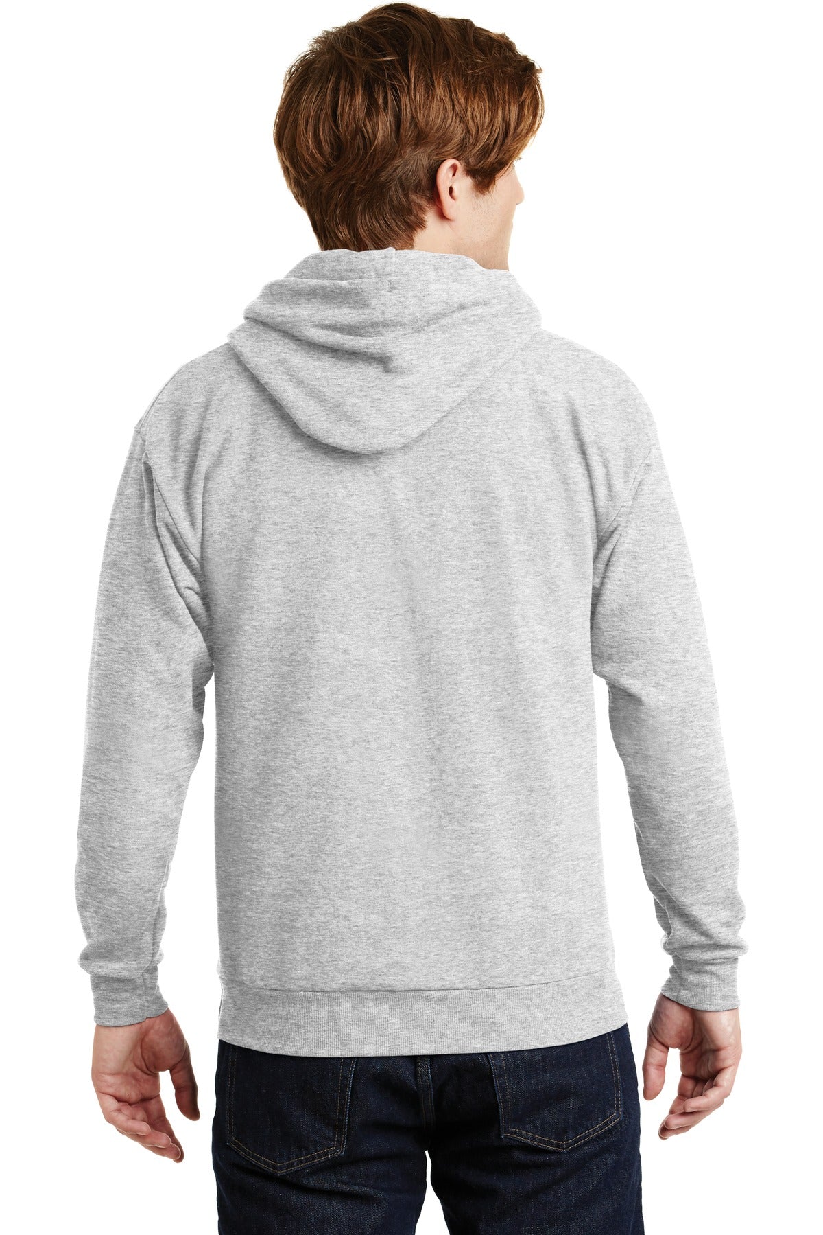 Hanes® EcoSmart® - Pullover Hooded Sweatshirt (CORE COLORS)
