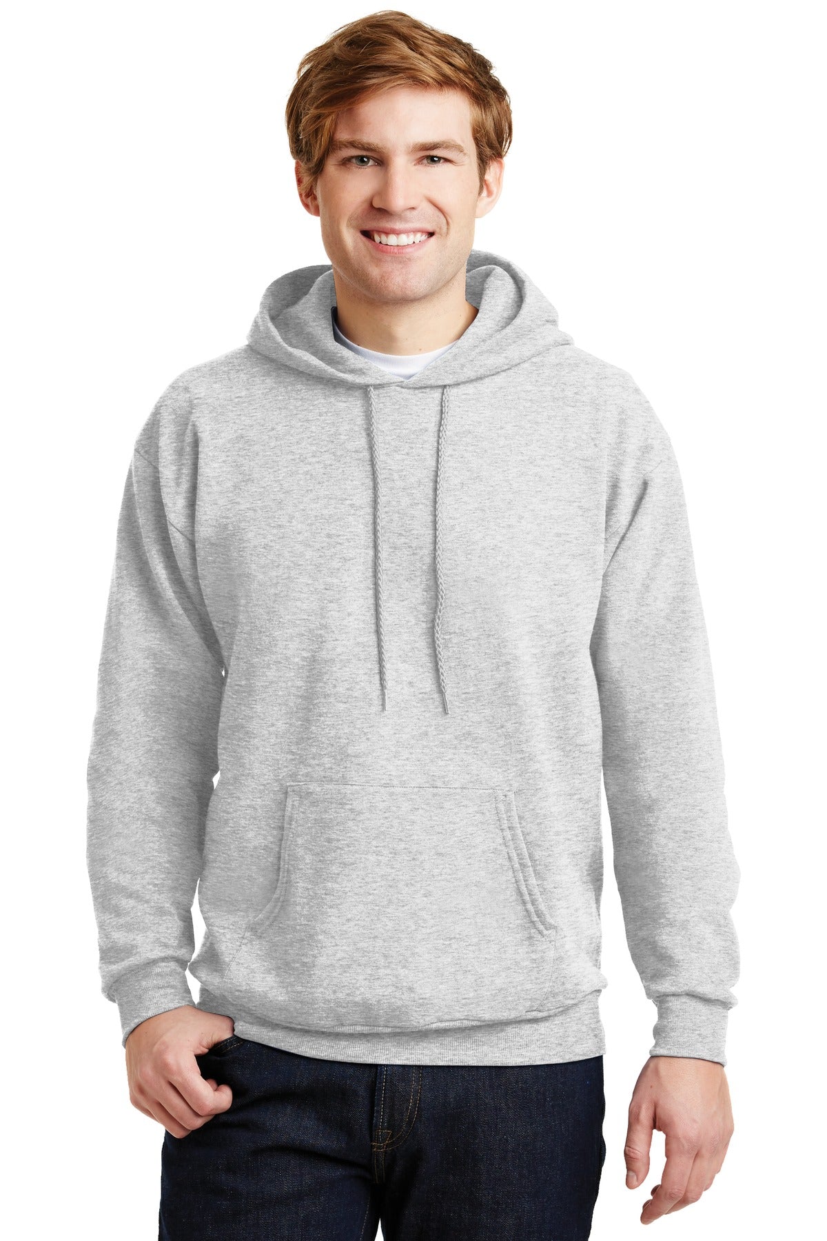 Hanes® EcoSmart® - Pullover Hooded Sweatshirt (CORE COLORS)