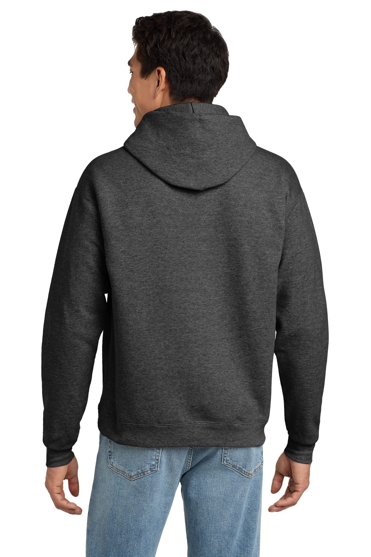 Hanes® EcoSmart® - Pullover Hooded Sweatshirt (CORE COLORS)