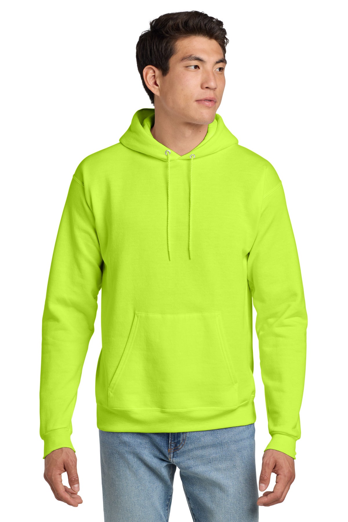 Hanes® EcoSmart® - Pullover Hooded Sweatshirt (CORE COLORS)