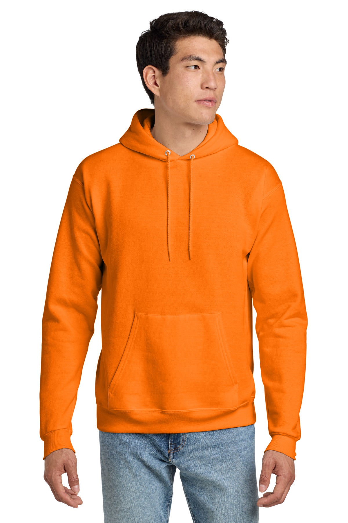 Hanes® EcoSmart® - Pullover Hooded Sweatshirt (CORE COLORS)
