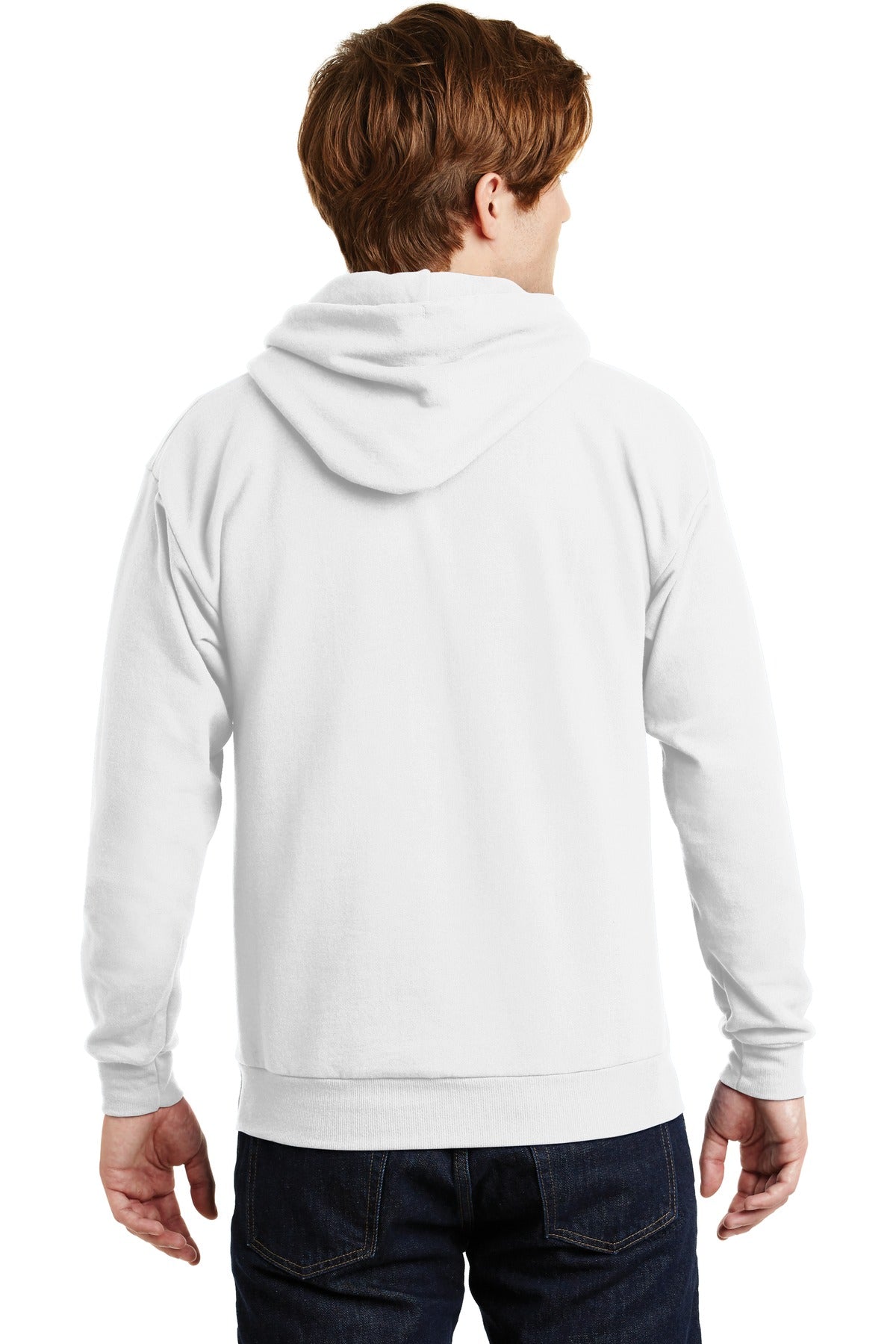 Hanes® EcoSmart® - Pullover Hooded Sweatshirt (CORE COLORS)