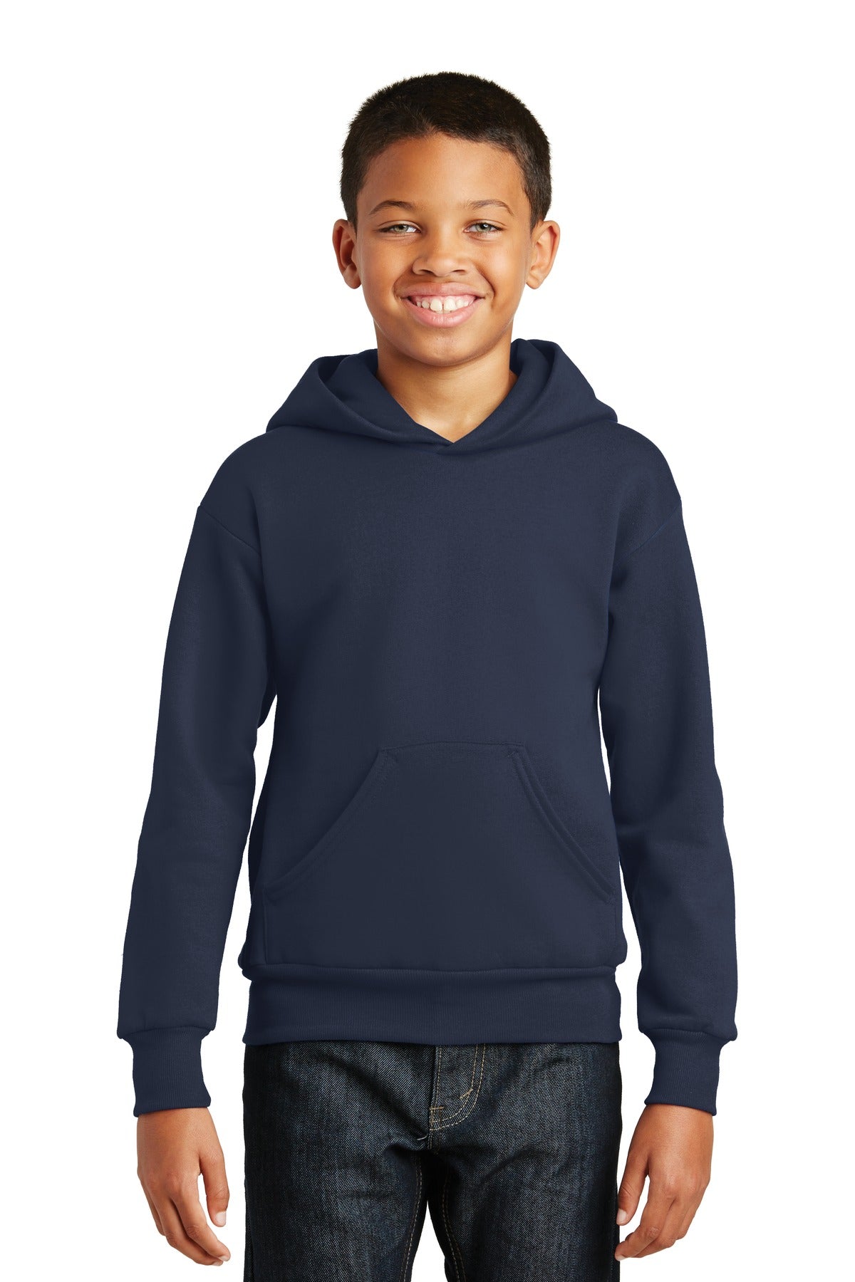 Hanes® - Youth EcoSmart® Pullover Hooded Sweatshirt