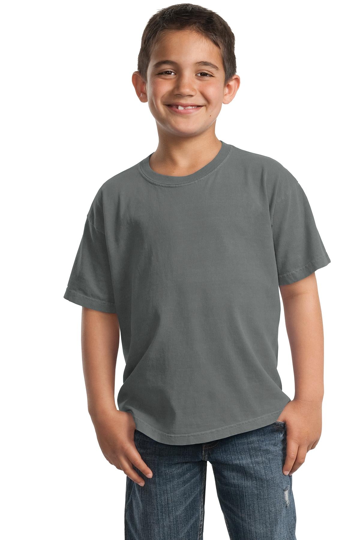 Port & Company® Youth Beach Wash® Garment-Dyed Tee