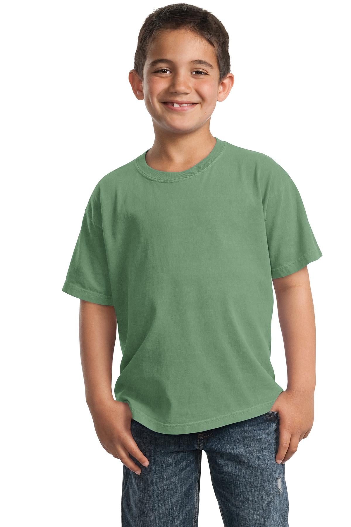 Port & Company® Youth Beach Wash® Garment-Dyed Tee