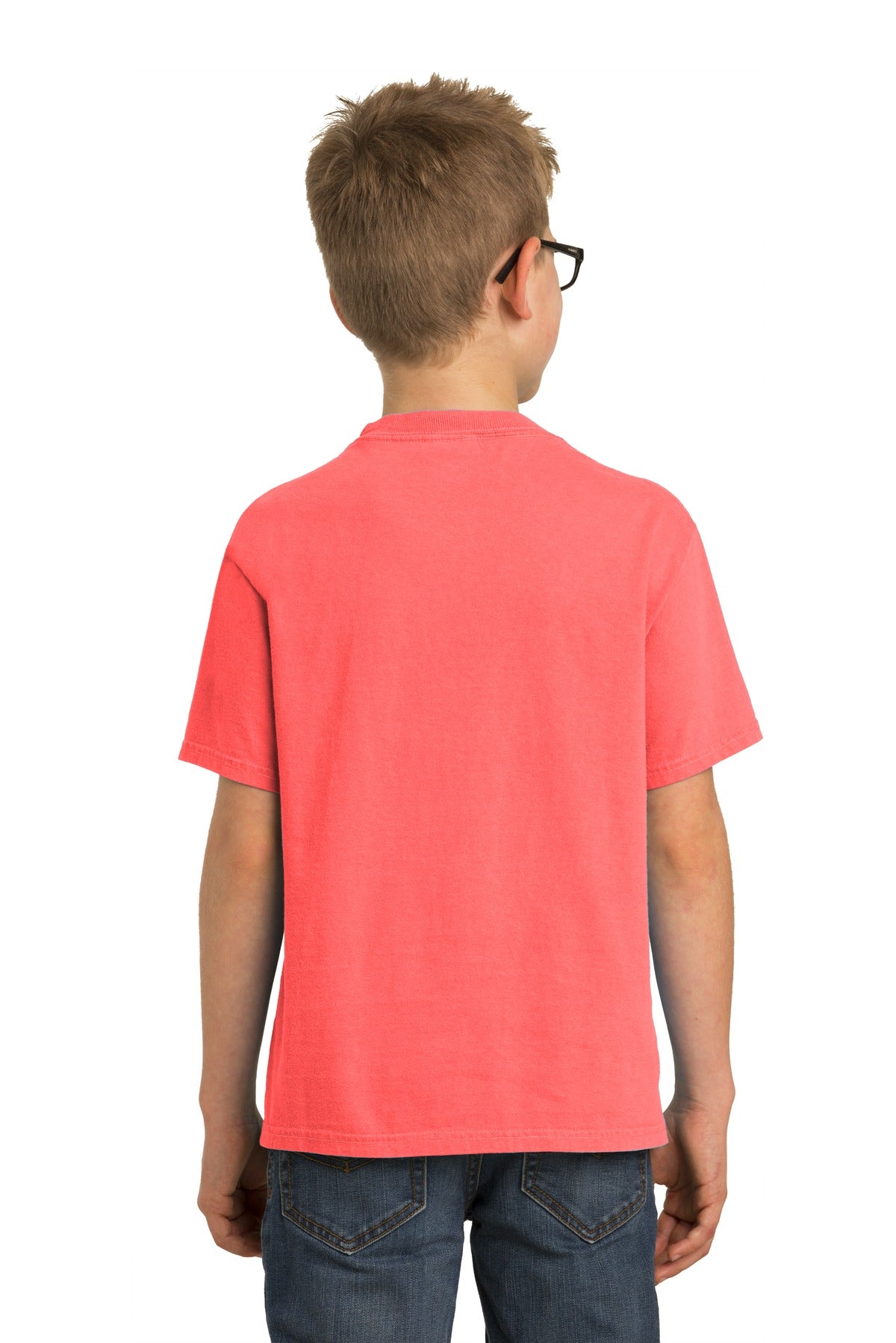 Port & Company® Youth Beach Wash® Garment-Dyed Tee
