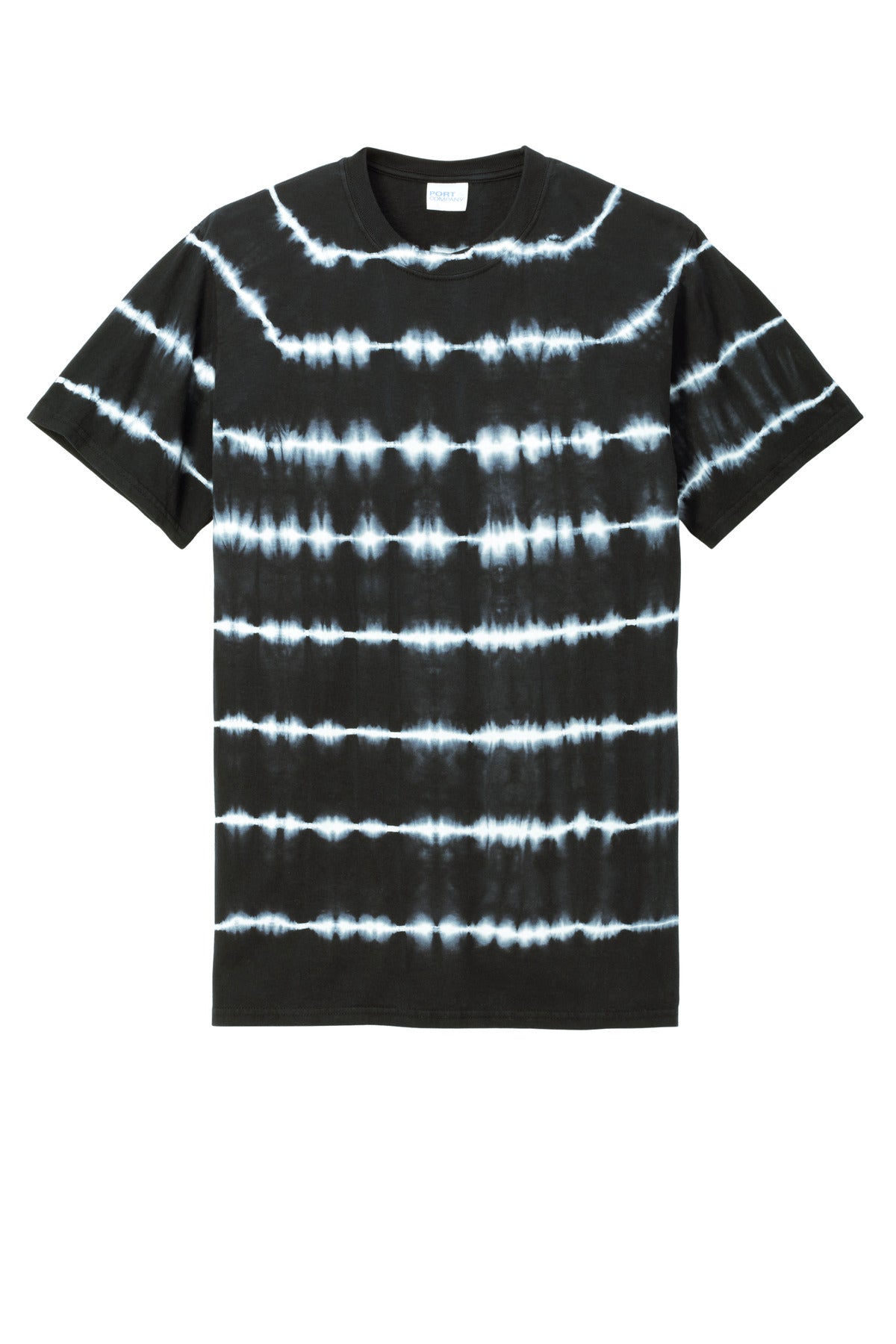 Port & Company® Allover Stripe Tie-Dye Tee
