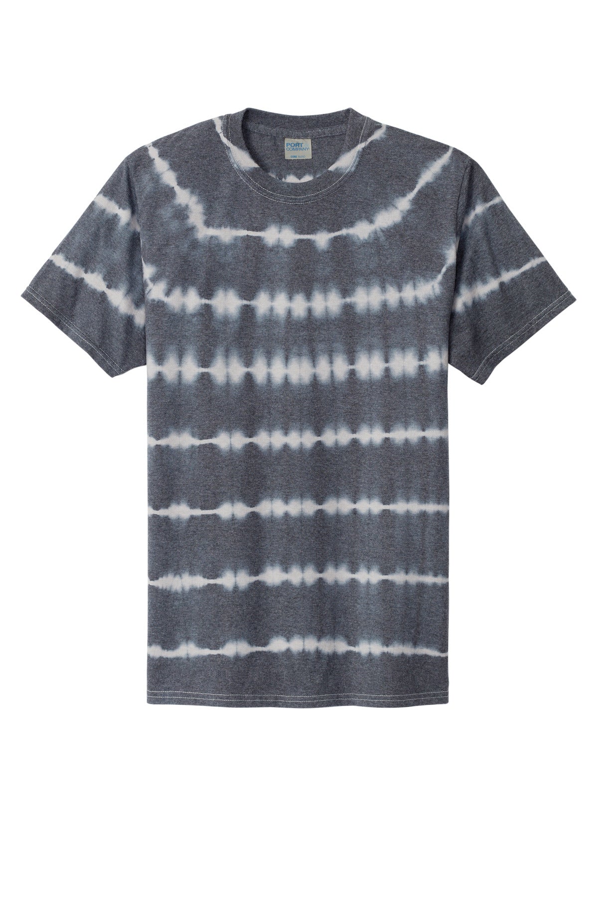 Port & Company® Allover Stripe Tie-Dye Tee