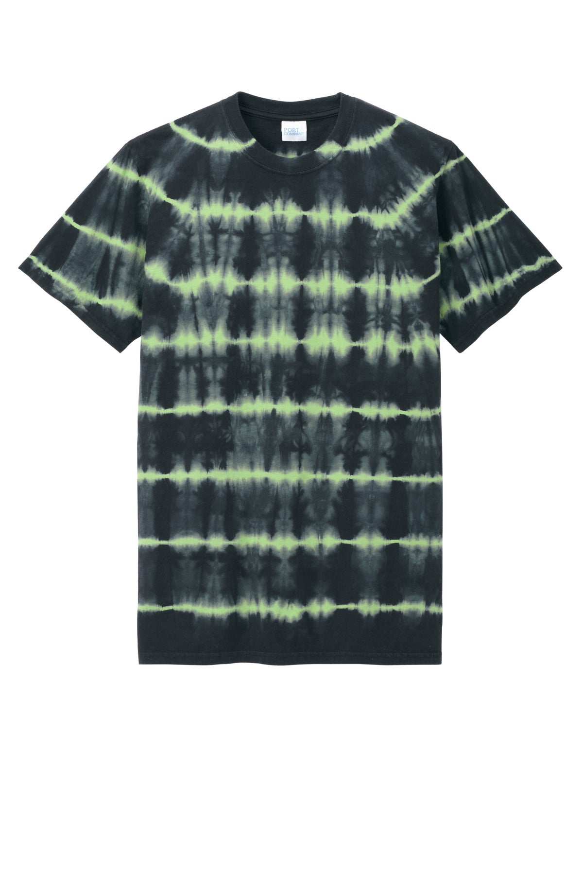 Port & Company® Allover Stripe Tie-Dye Tee