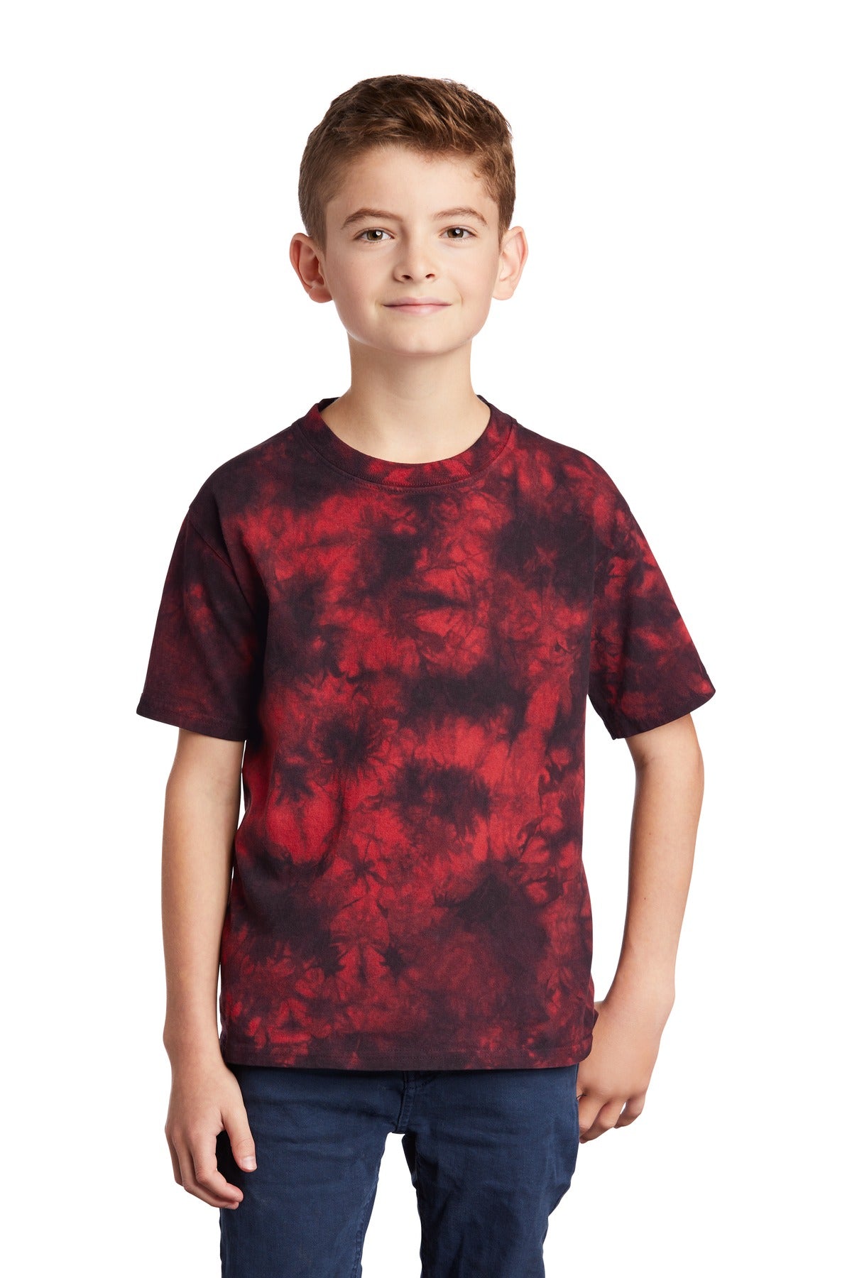 Port & Company® Youth Crystal Tie-Dye Tee