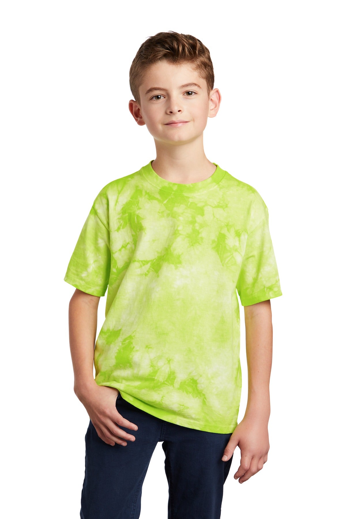 Port & Company® Youth Crystal Tie-Dye Tee