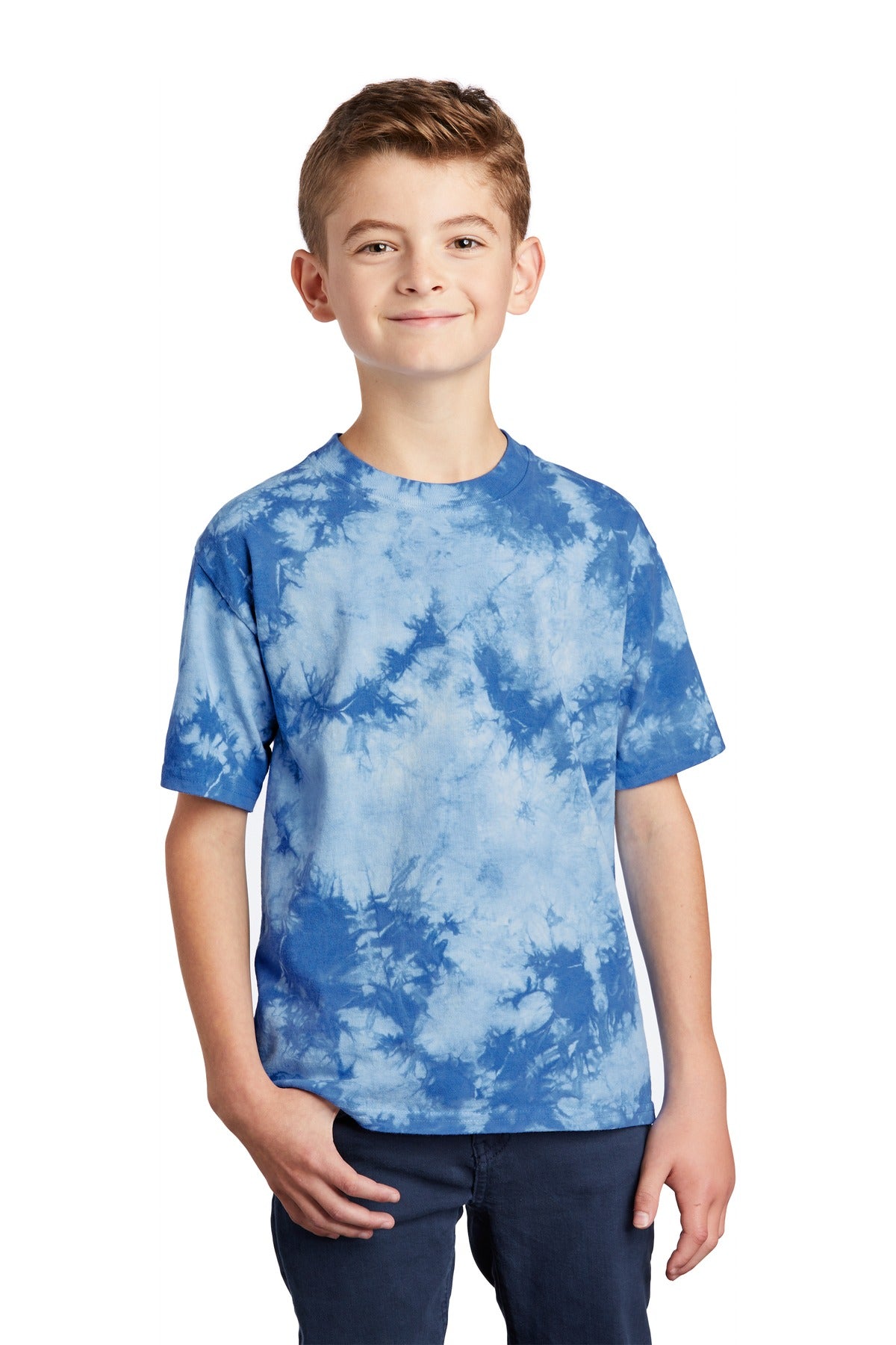 Port & Company® Youth Crystal Tie-Dye Tee