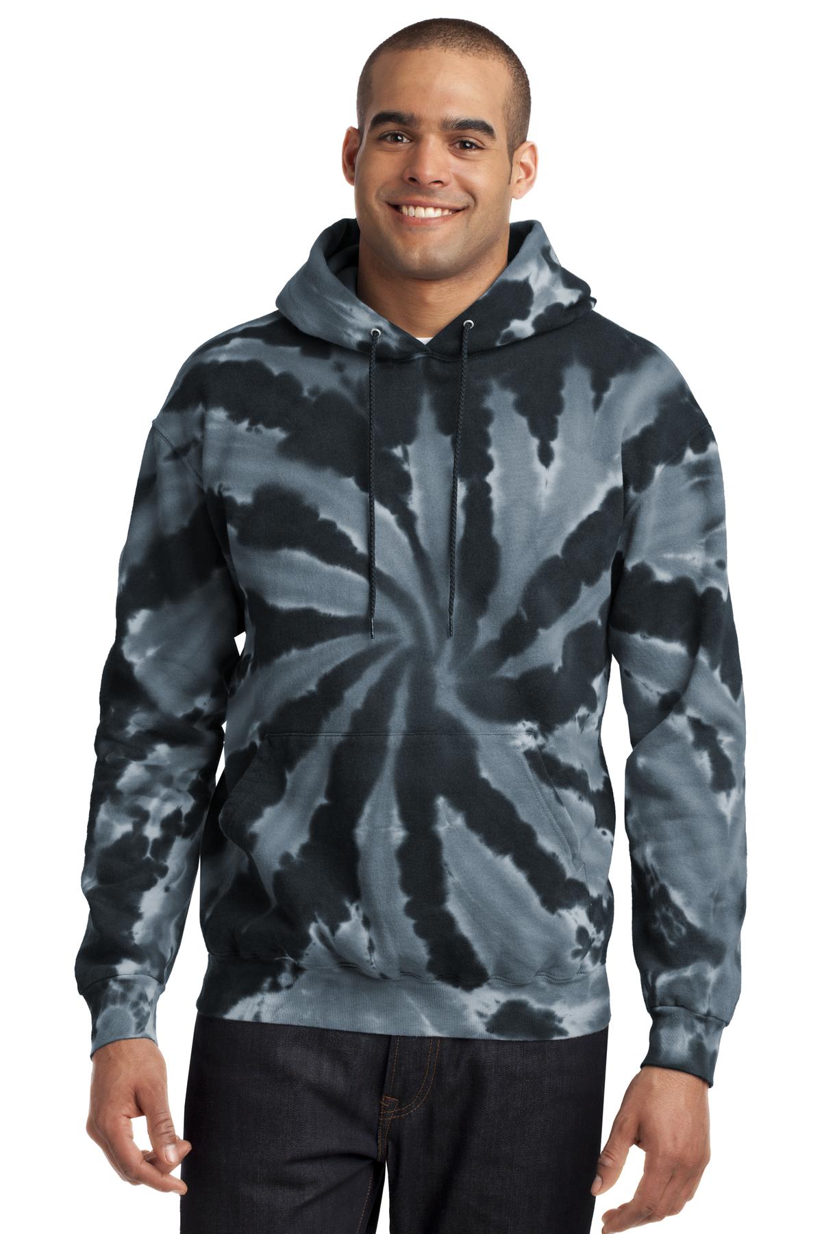 Port & Company® Tie-Dye Pullover Hooded Sweatshirt