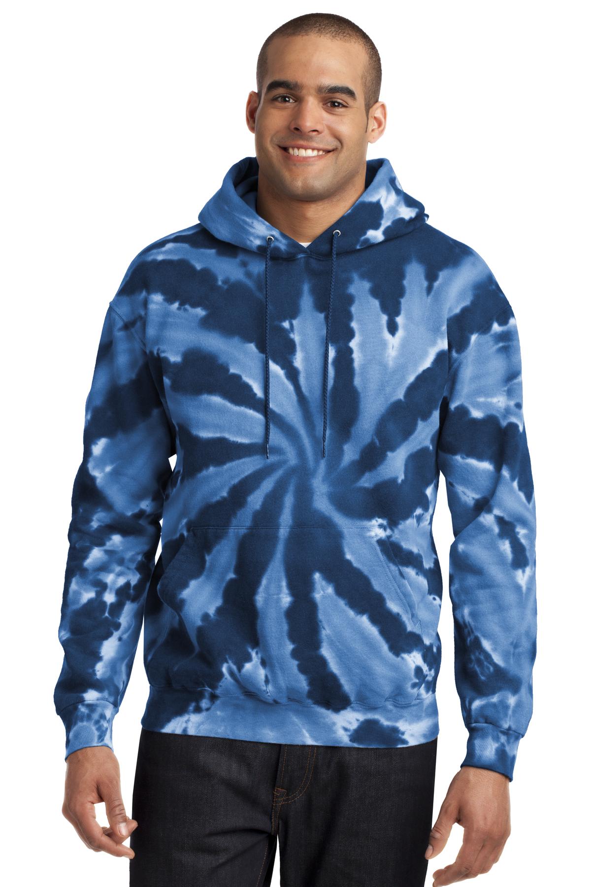 Port & Company® Tie-Dye Pullover Hooded Sweatshirt