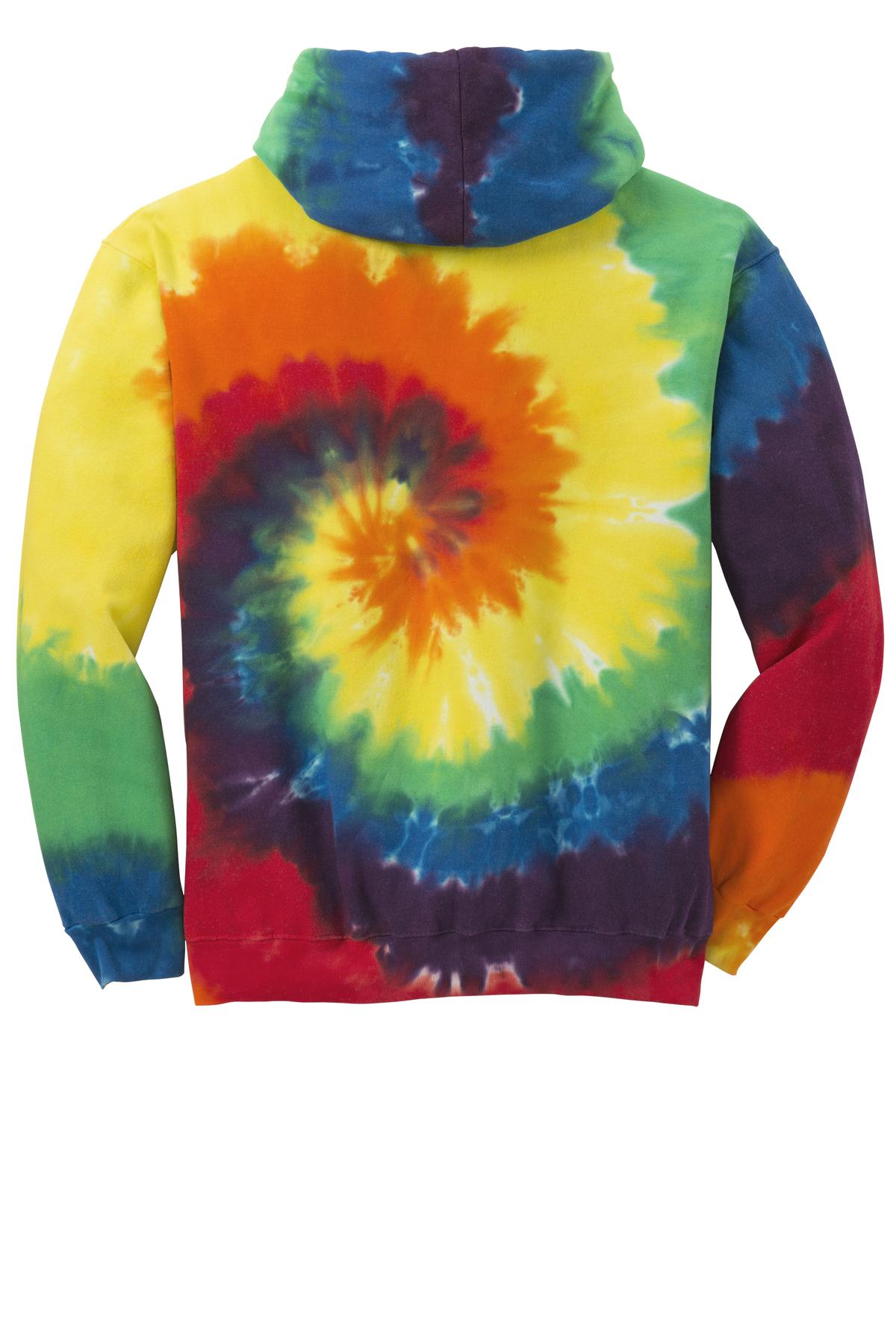Port & Company® Tie-Dye Pullover Hooded Sweatshirt