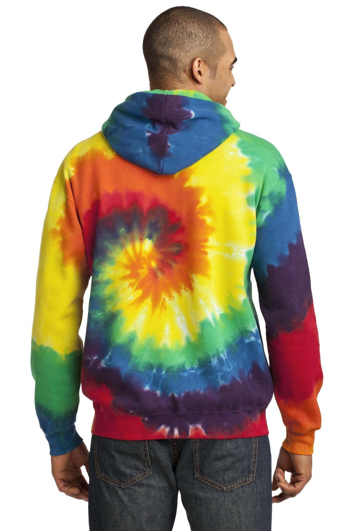 Port & Company® Tie-Dye Pullover Hooded Sweatshirt