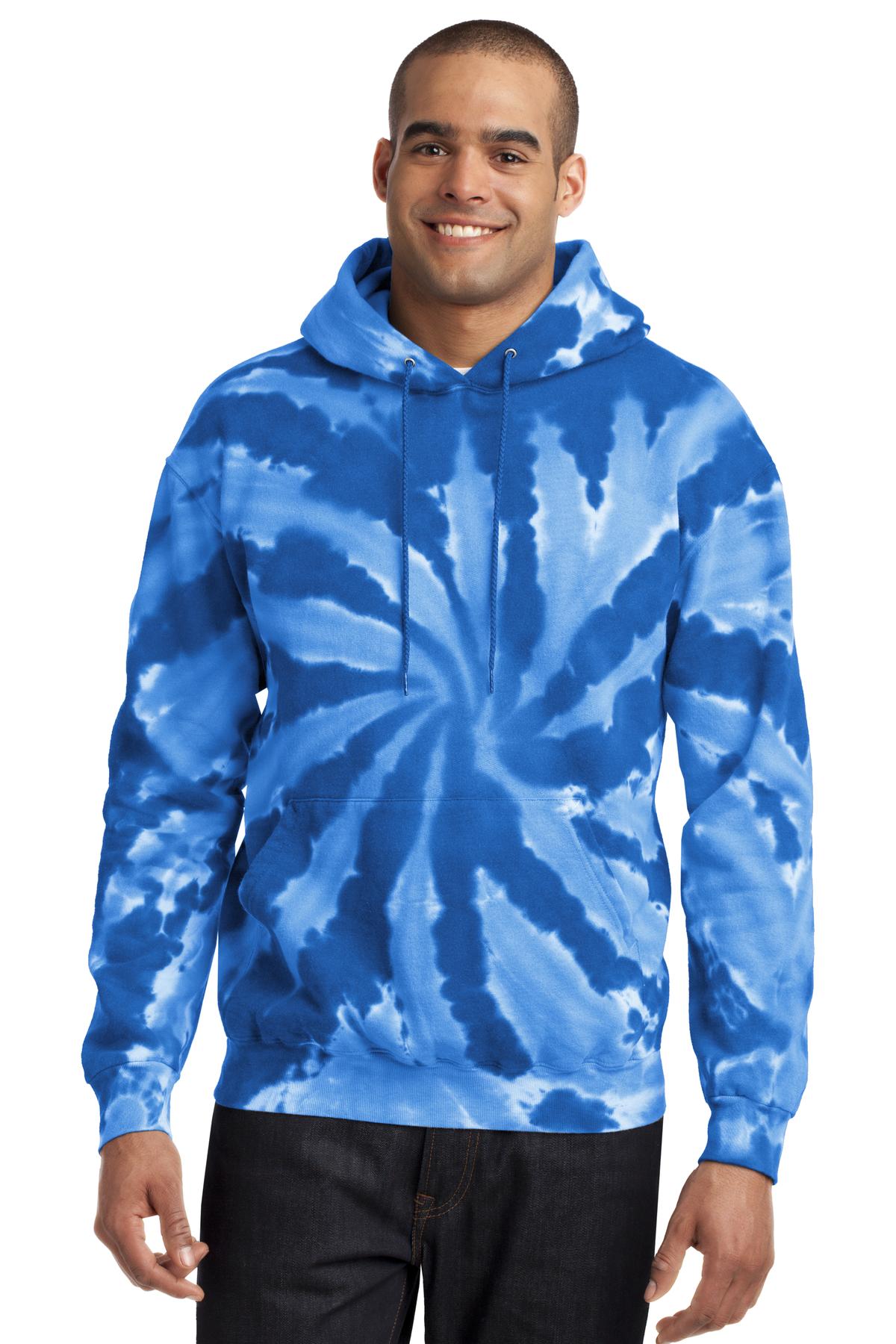 Port & Company® Tie-Dye Pullover Hooded Sweatshirt