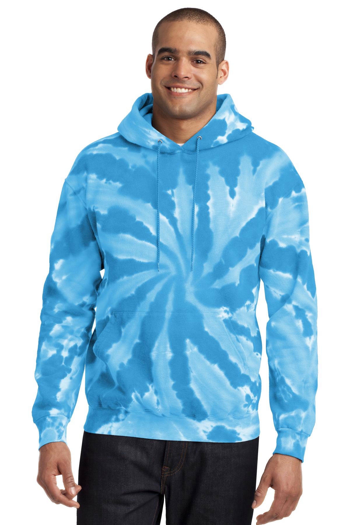 Port & Company® Tie-Dye Pullover Hooded Sweatshirt