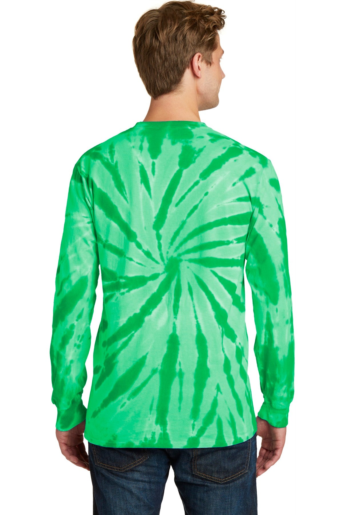 Port & Company® Tie-Dye Long Sleeve Tee