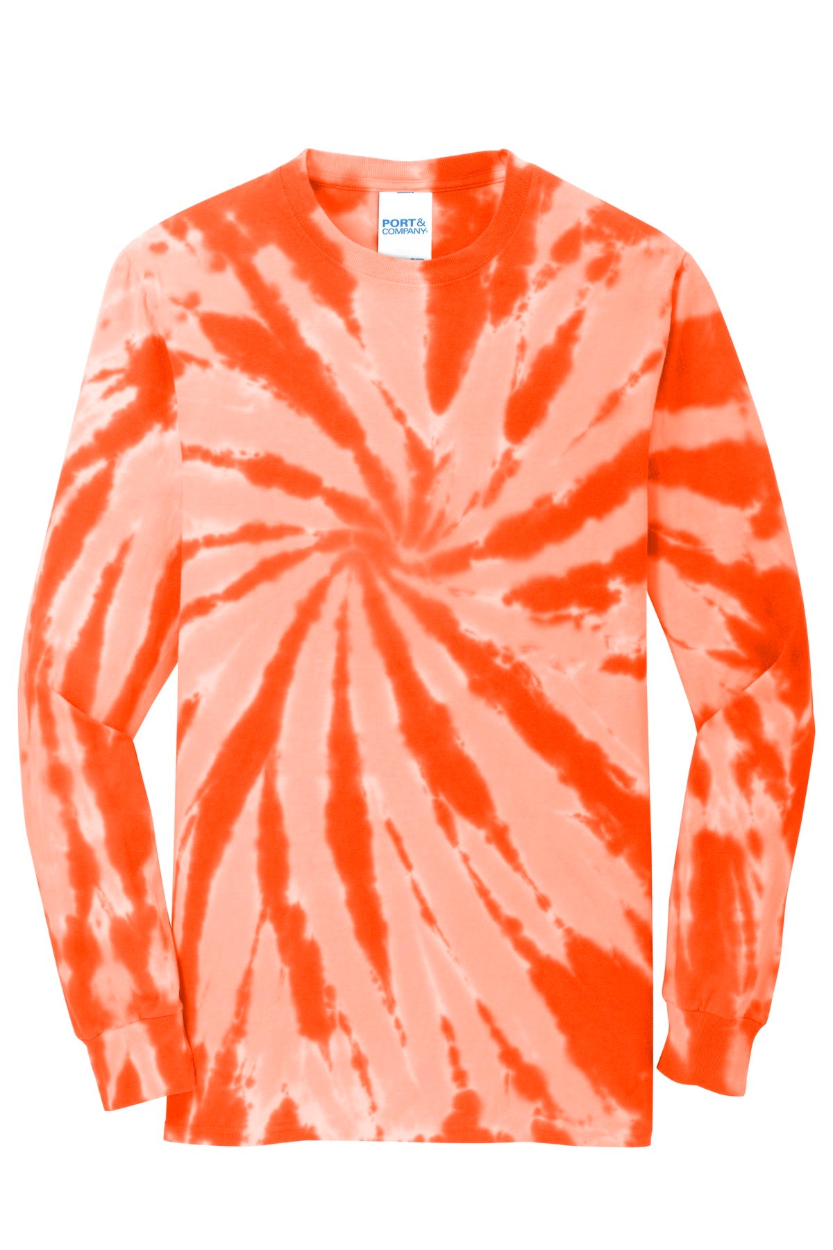 Port & Company® Tie-Dye Long Sleeve Tee