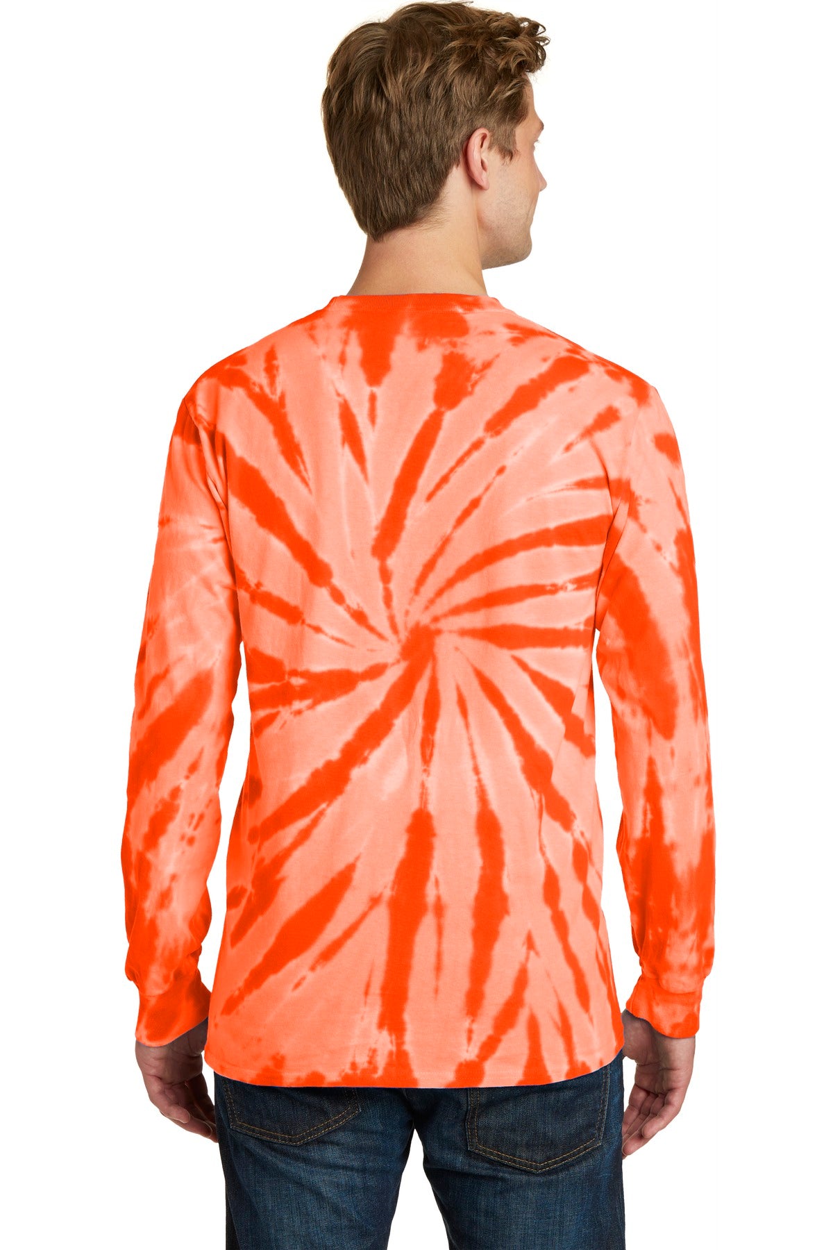Port & Company® Tie-Dye Long Sleeve Tee