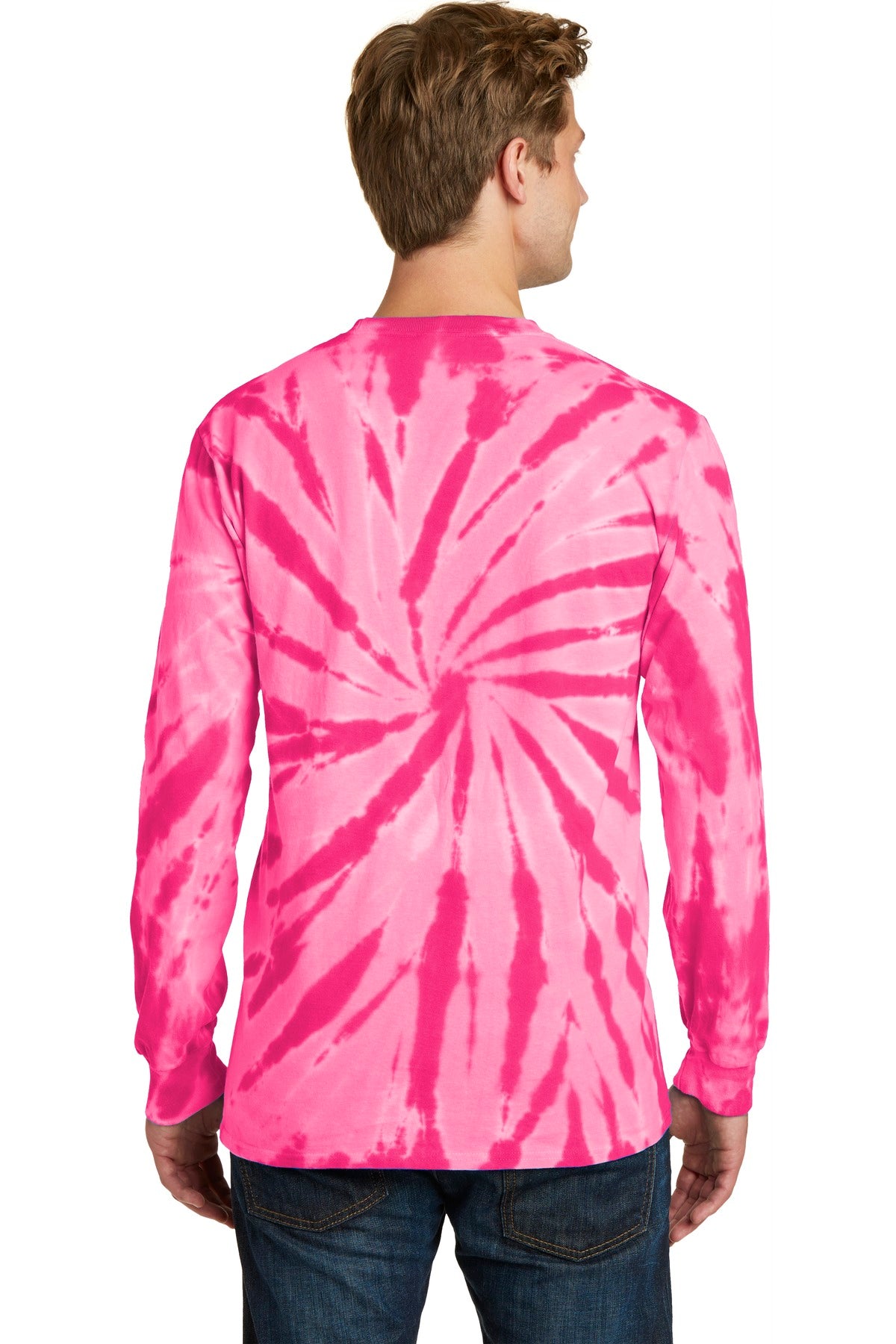 Port & Company® Tie-Dye Long Sleeve Tee