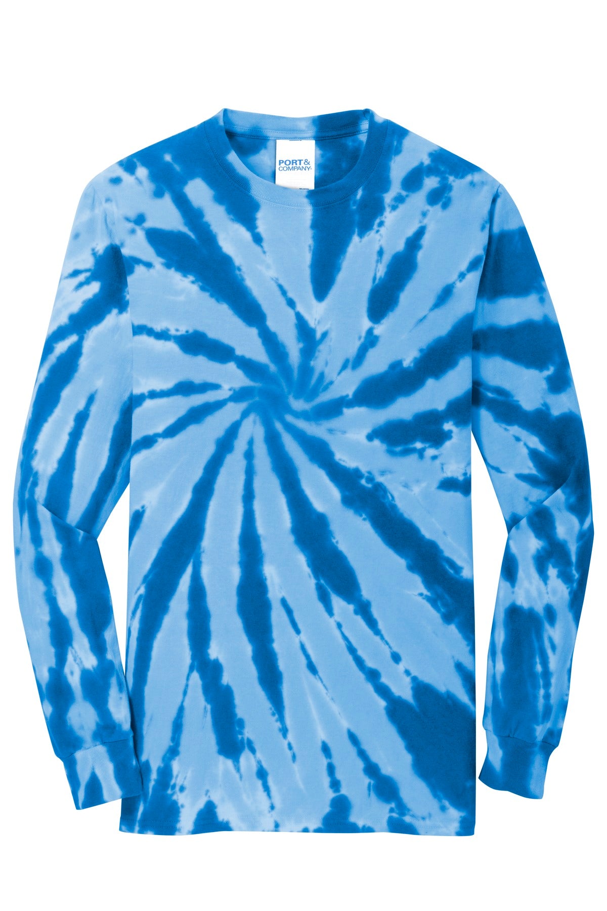 Port & Company® Tie-Dye Long Sleeve Tee