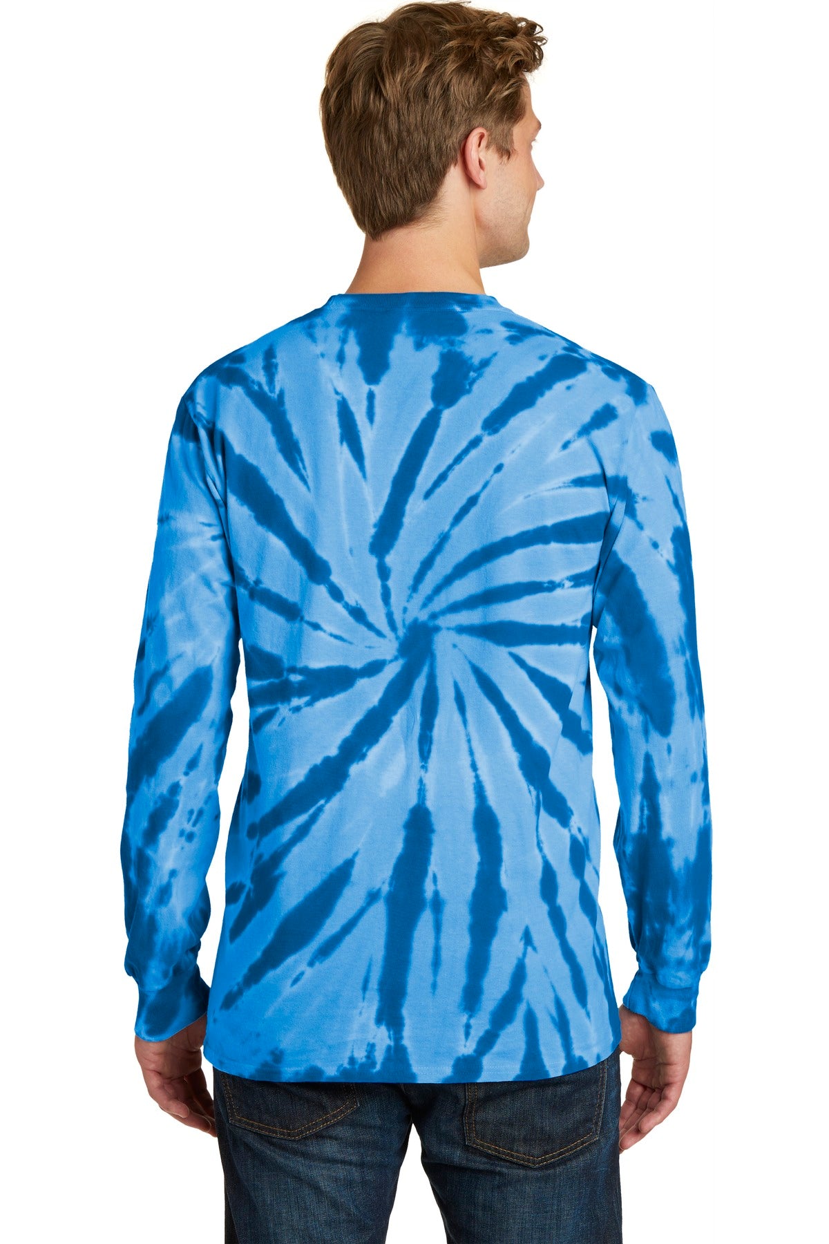 Port & Company® Tie-Dye Long Sleeve Tee