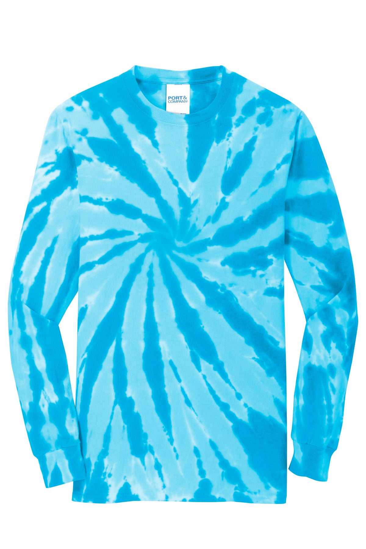 Port & Company® Tie-Dye Long Sleeve Tee