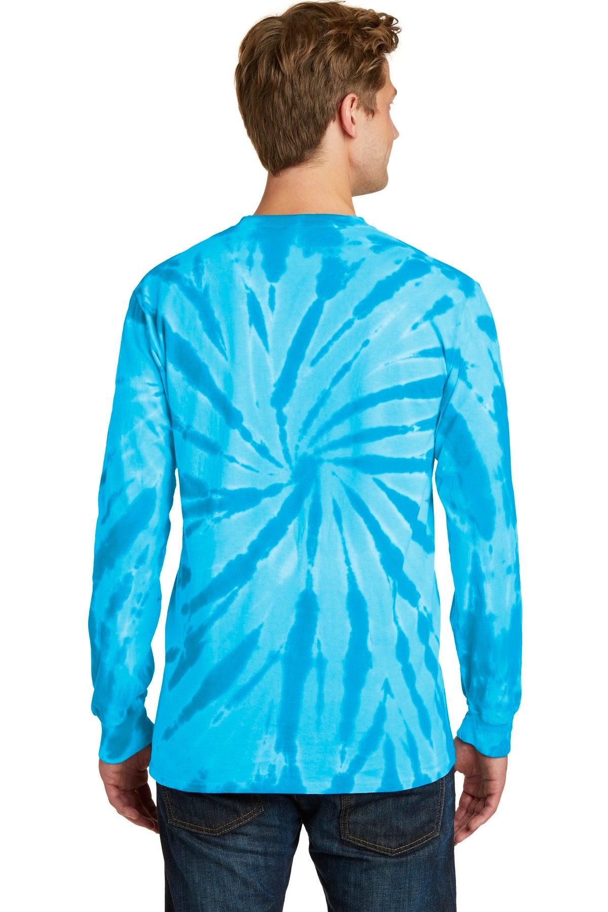 Port & Company® Tie-Dye Long Sleeve Tee