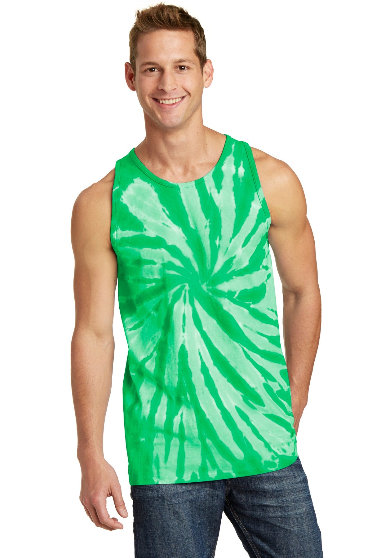 Port & Company® Tie-Dye Tank Top