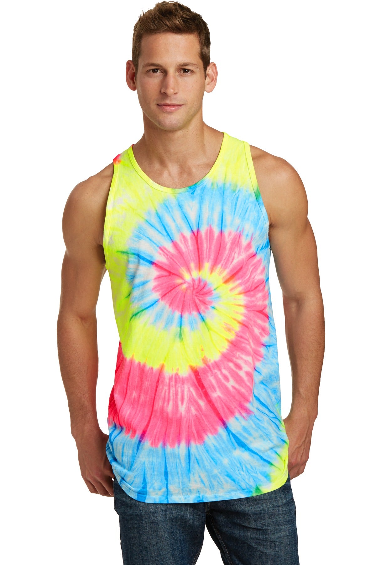 Port & Company® Tie-Dye Tank Top