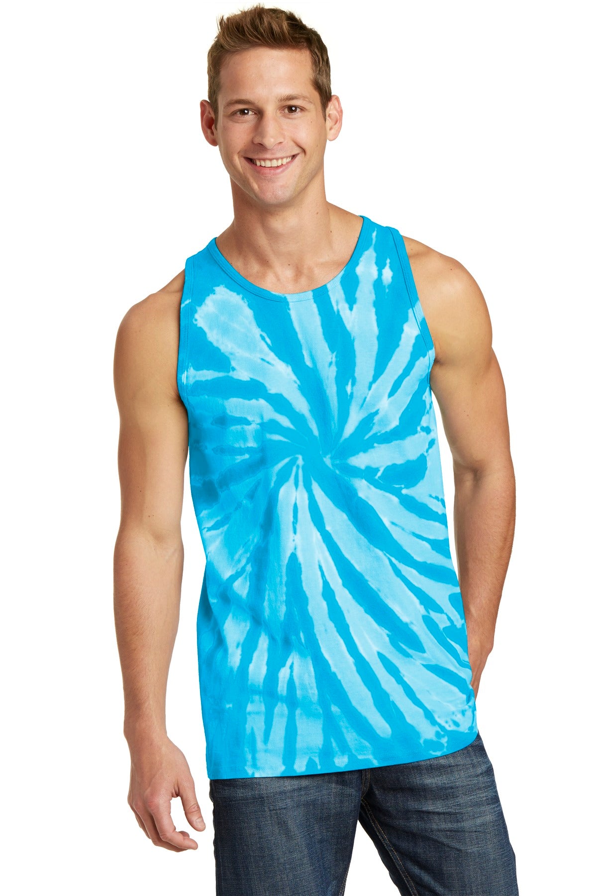 Port & Company® Tie-Dye Tank Top