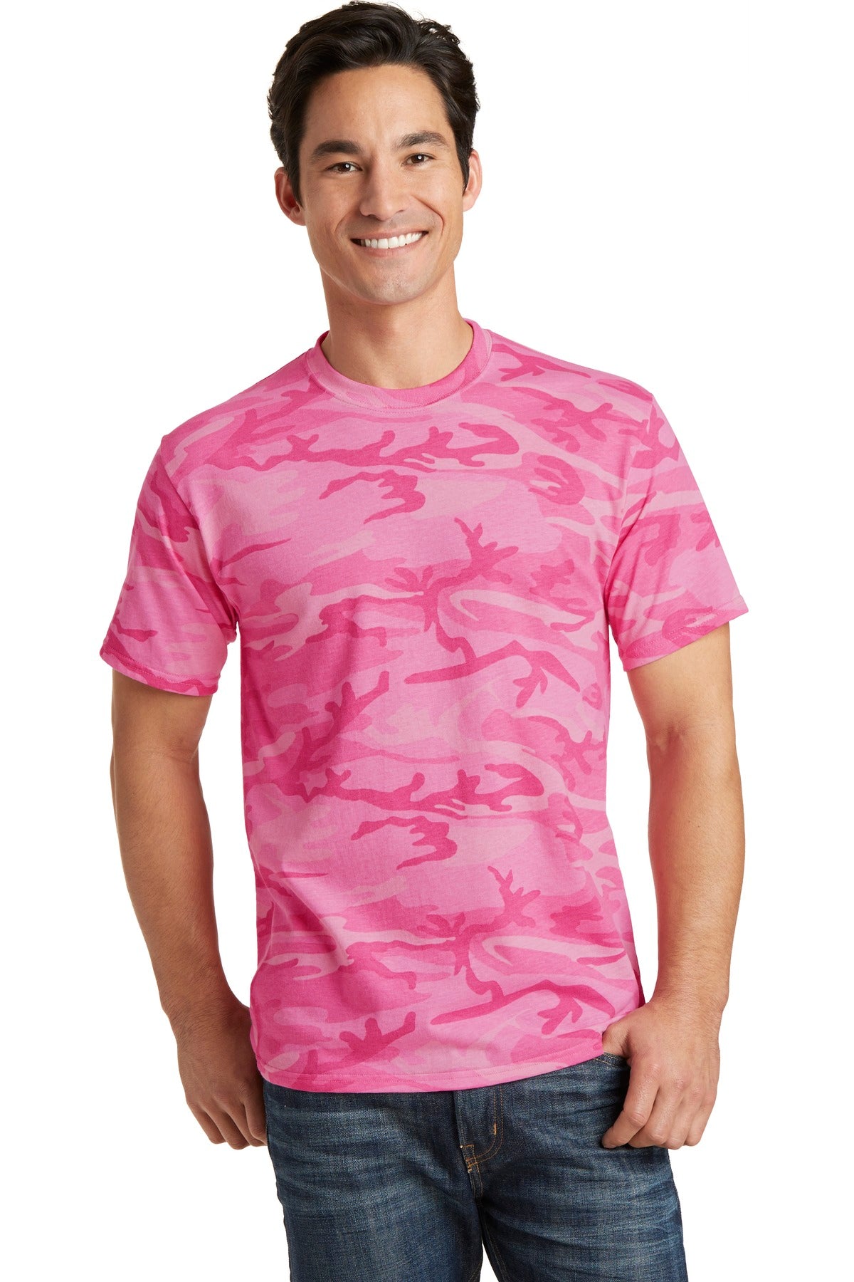 Port & Company® Core Cotton Camo Tee