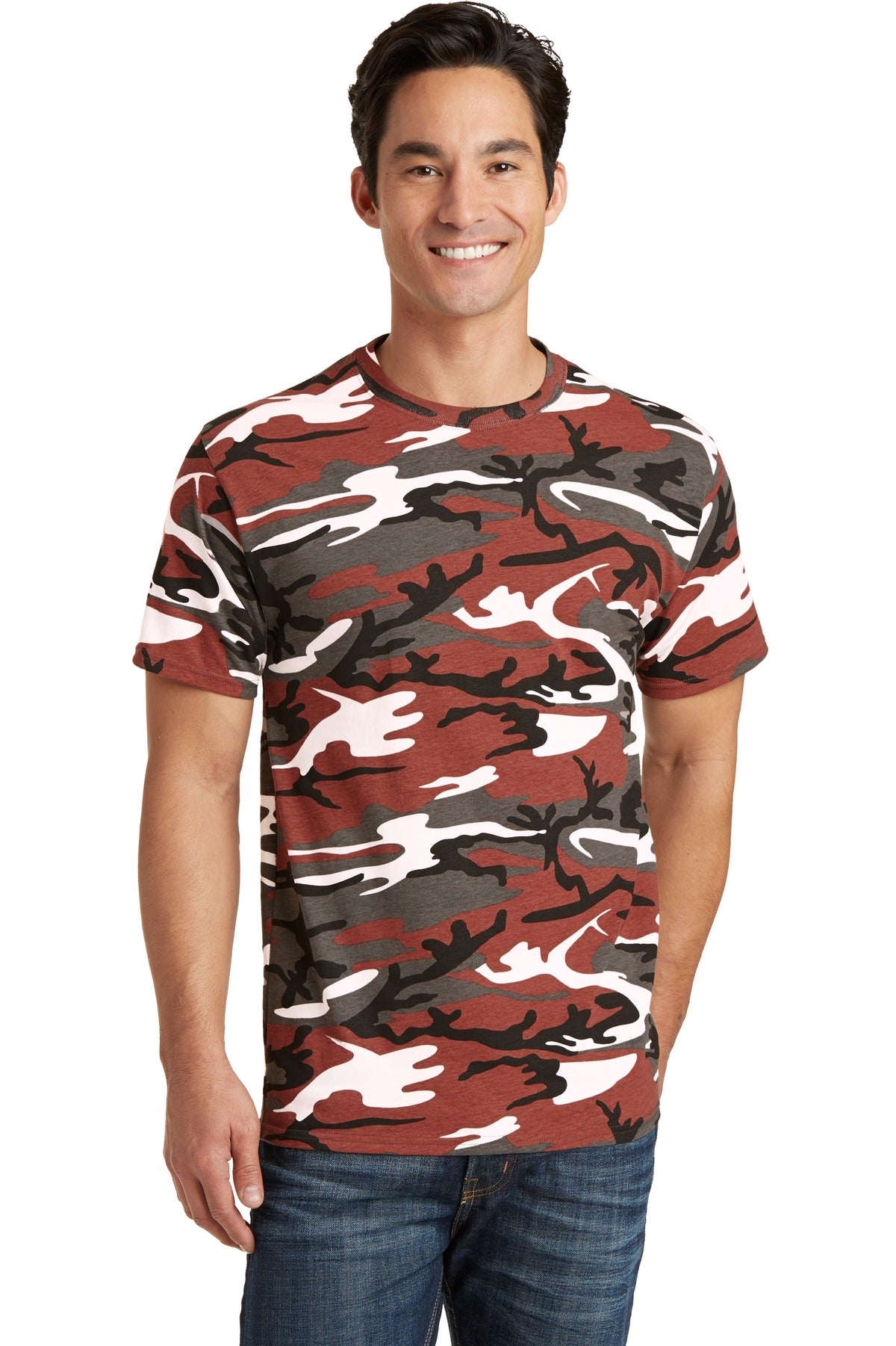 Port & Company® Core Cotton Camo Tee