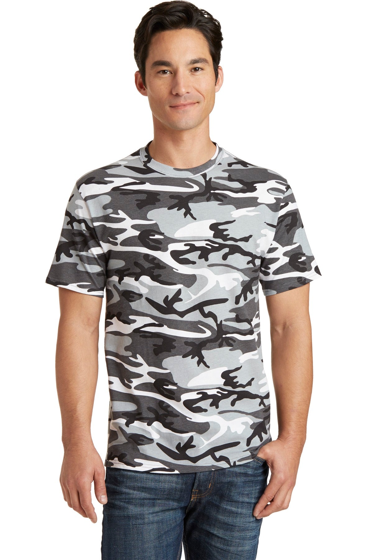 Port & Company® Core Cotton Camo Tee