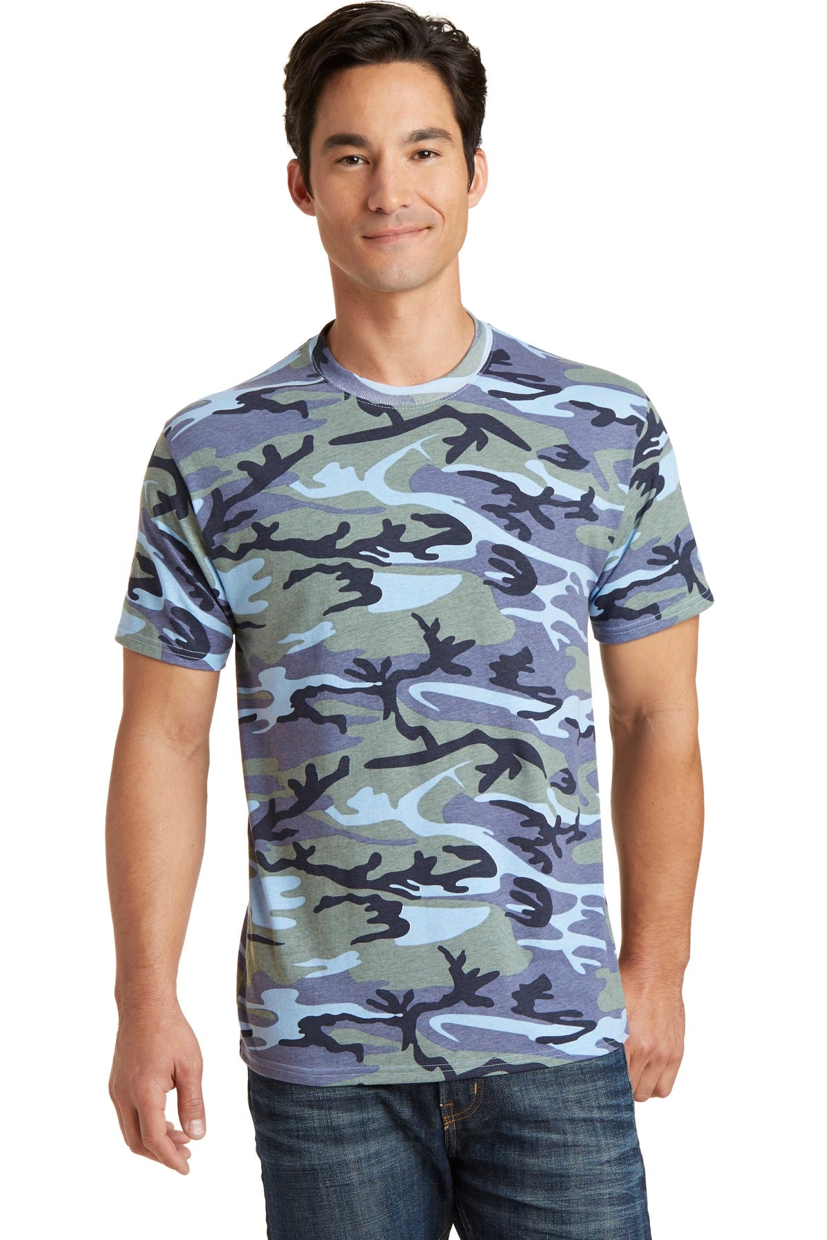 Port & Company® Core Cotton Camo Tee