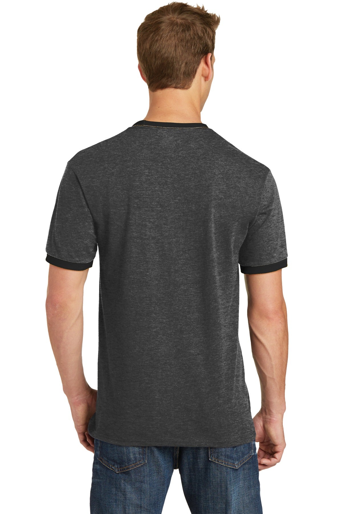 Port & Company® Core Cotton Ringer Tee