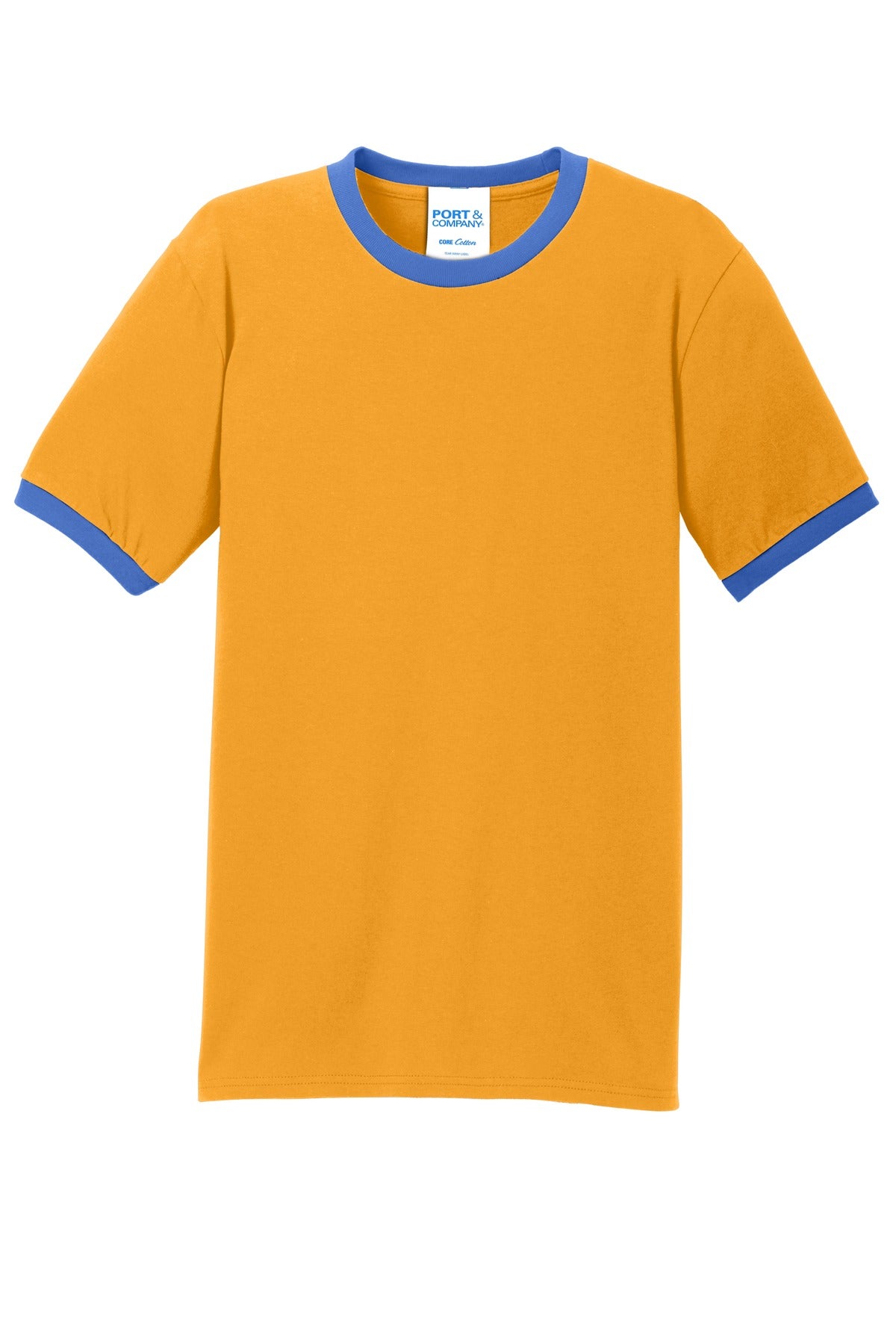 Port & Company® Core Cotton Ringer Tee