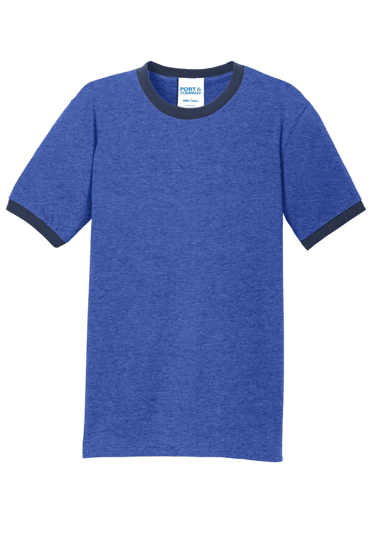 Port & Company® Core Cotton Ringer Tee