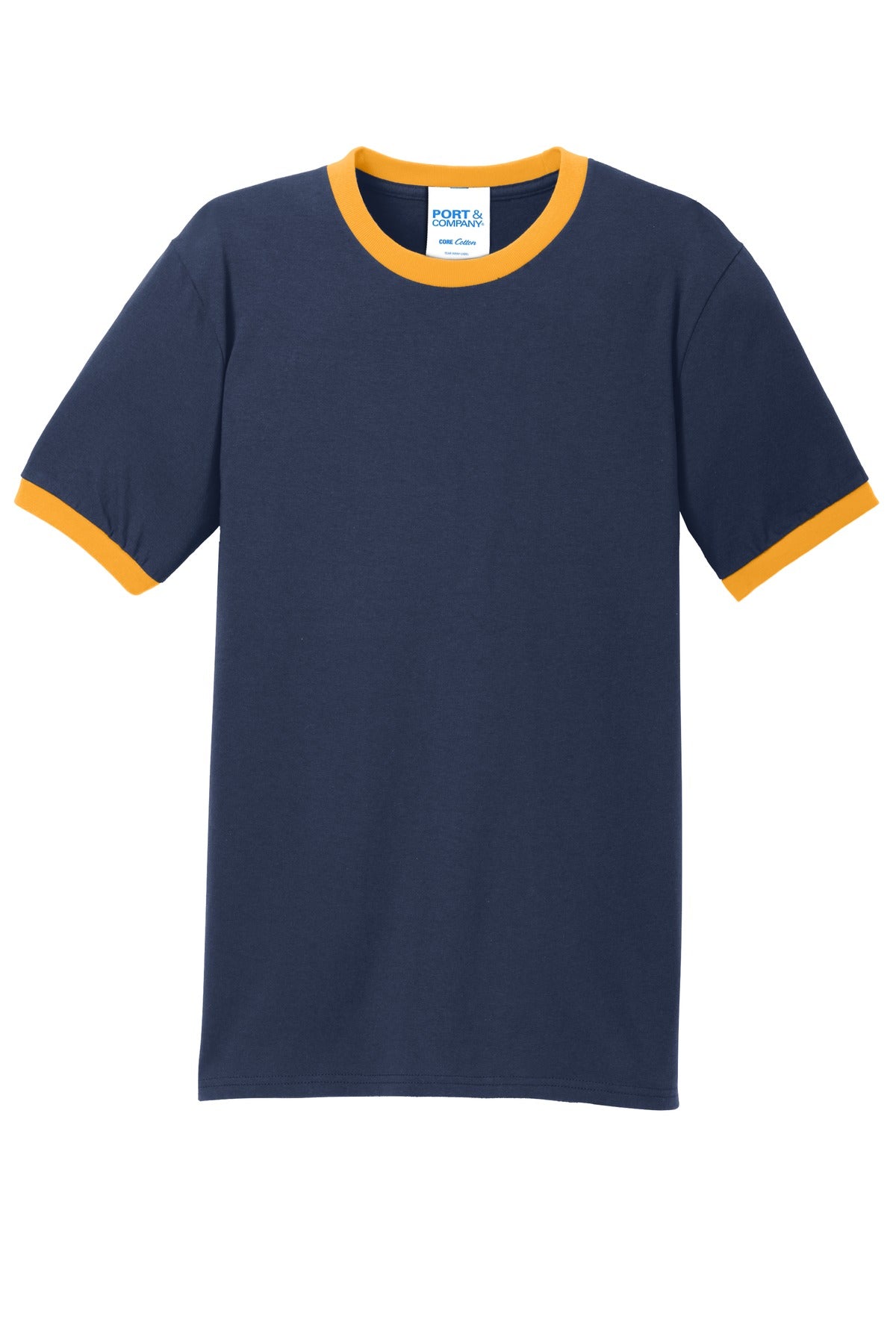 Port & Company® Core Cotton Ringer Tee