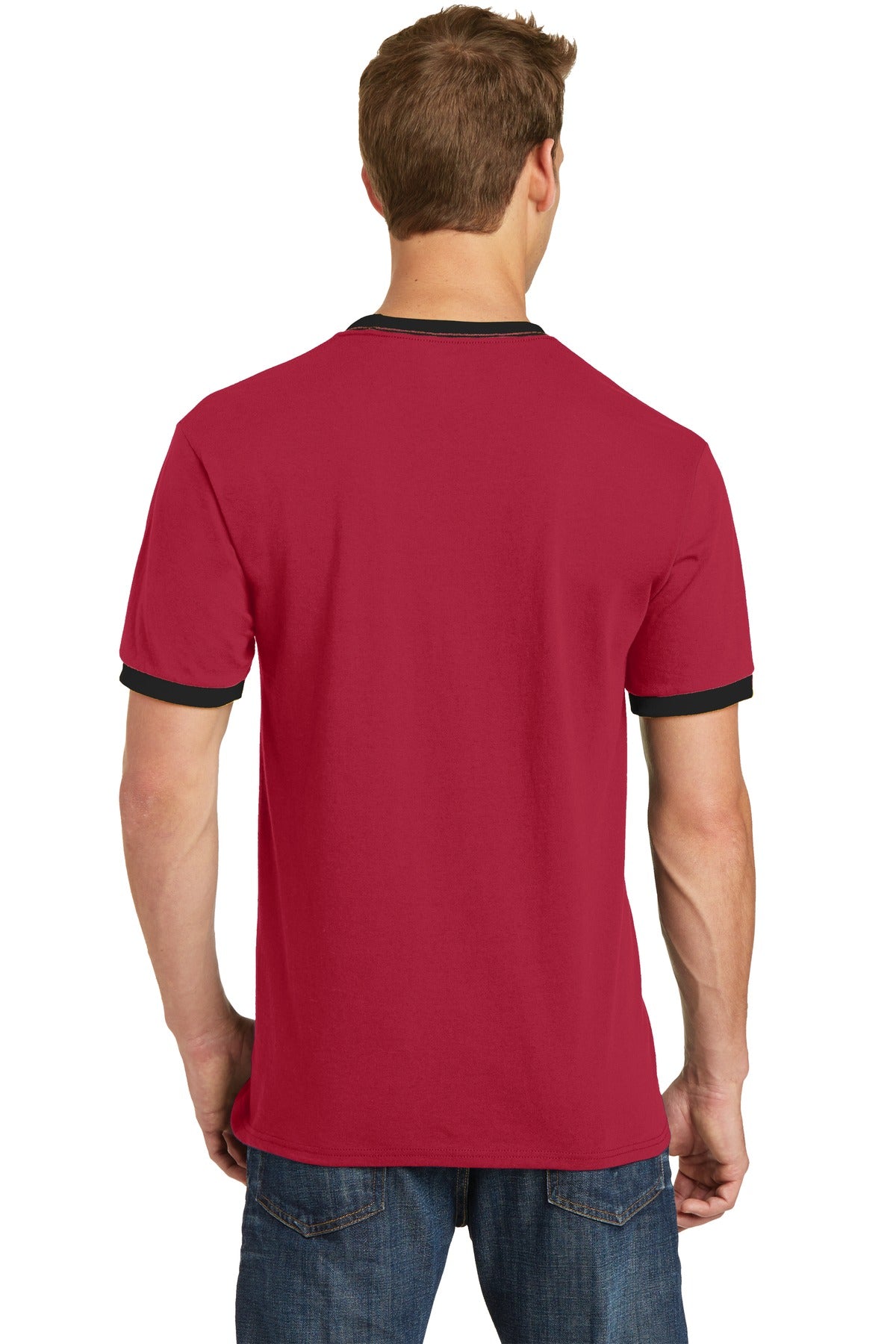 Port & Company® Core Cotton Ringer Tee