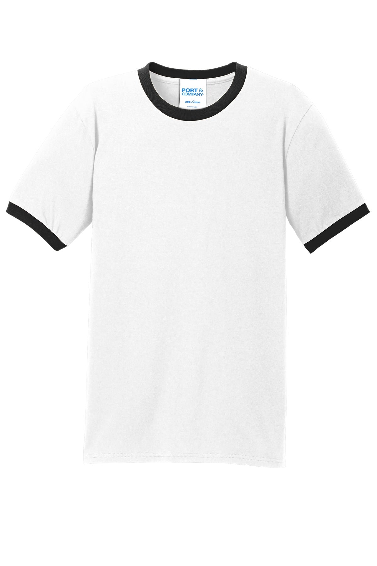 Port & Company® Core Cotton Ringer Tee