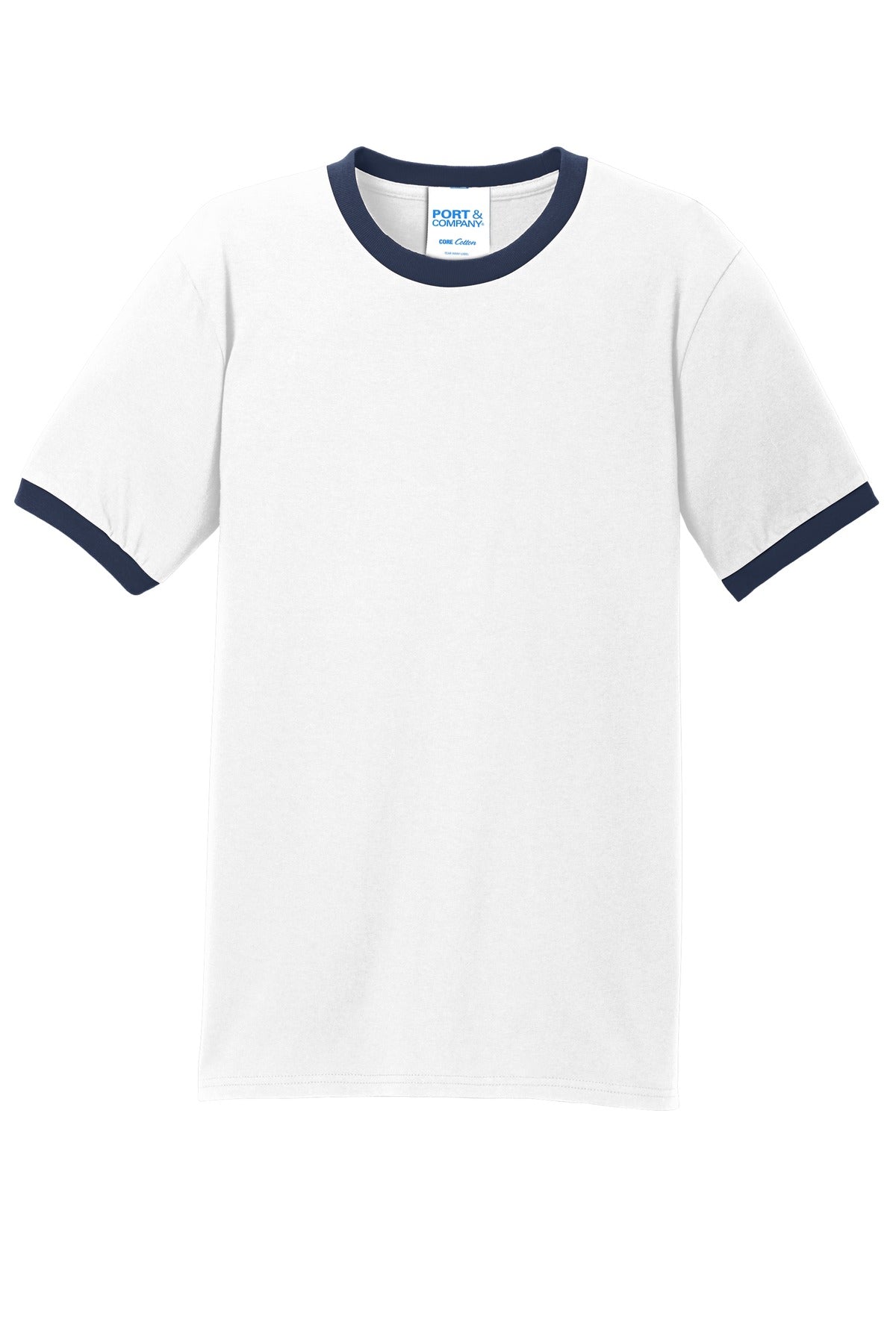 Port & Company® Core Cotton Ringer Tee