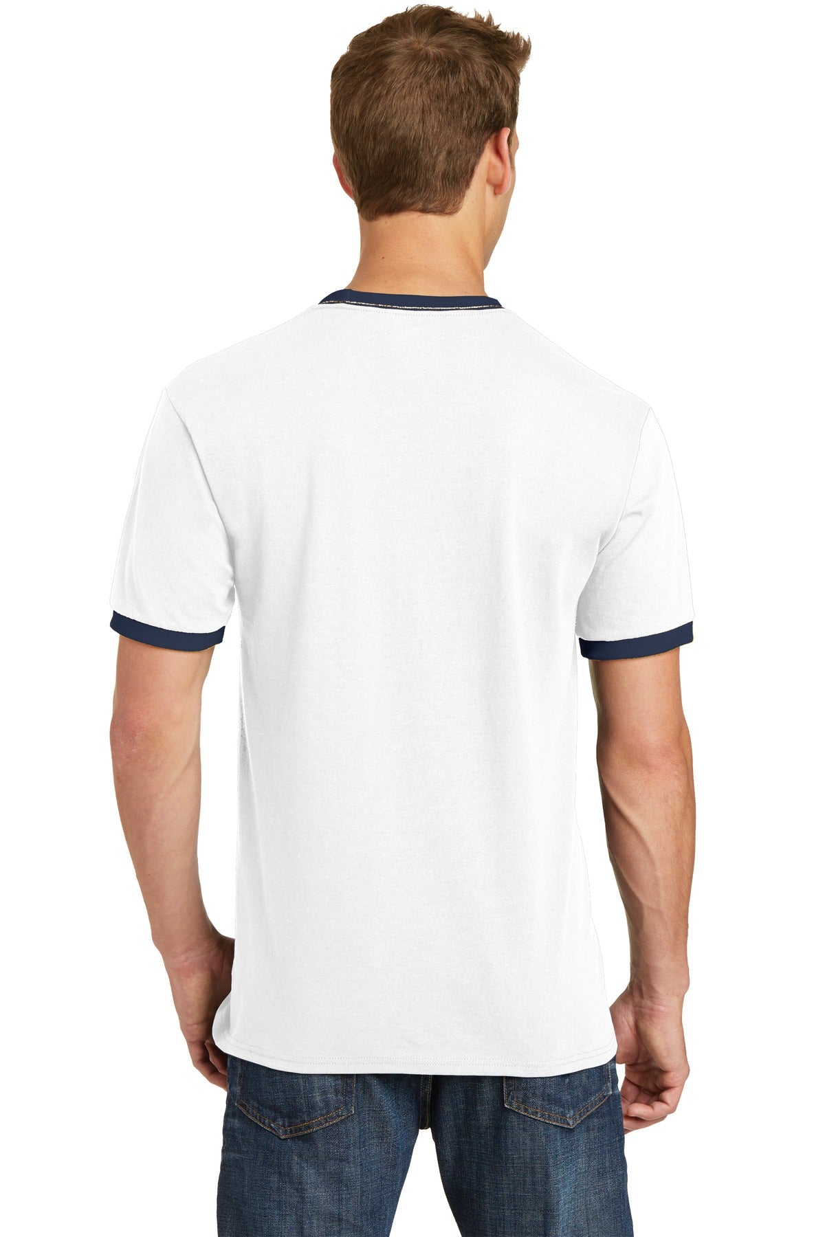Port & Company® Core Cotton Ringer Tee